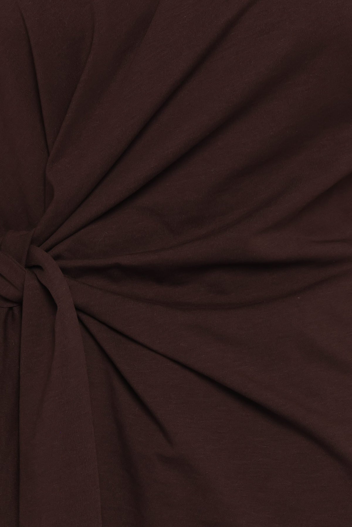 Devina Knot Tee in Brown – view 6 of 6