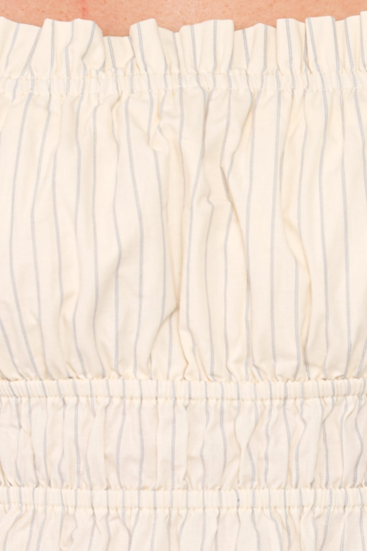 Eimear Top in White Stripe – view 6 of 6