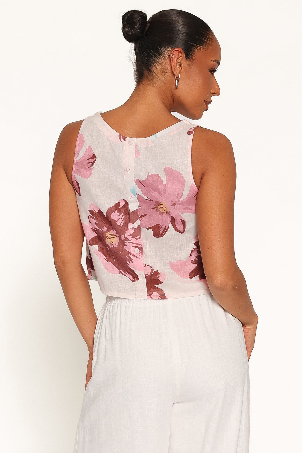Leni Top in Pink Floral – view 4 of 6