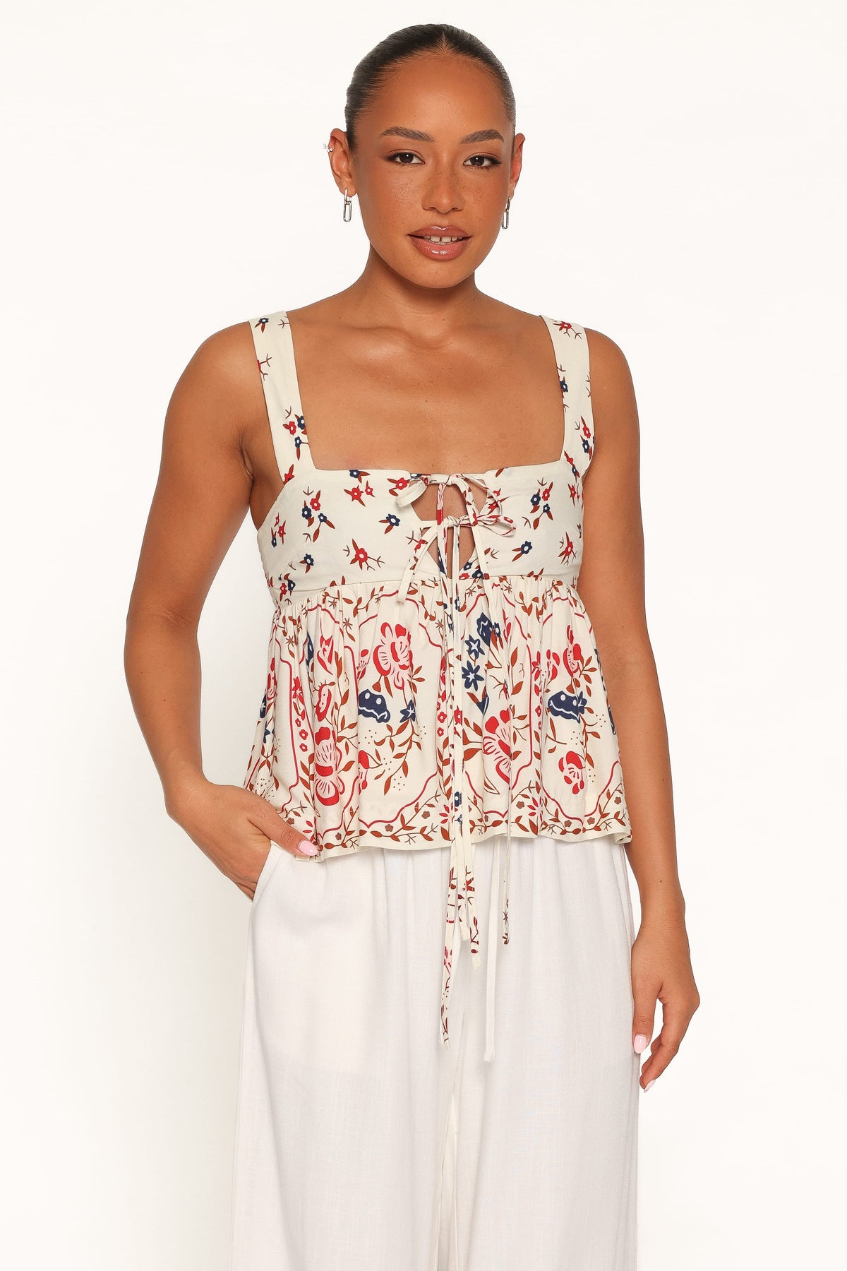 Ronnie Top in Cream – view 2 of 6