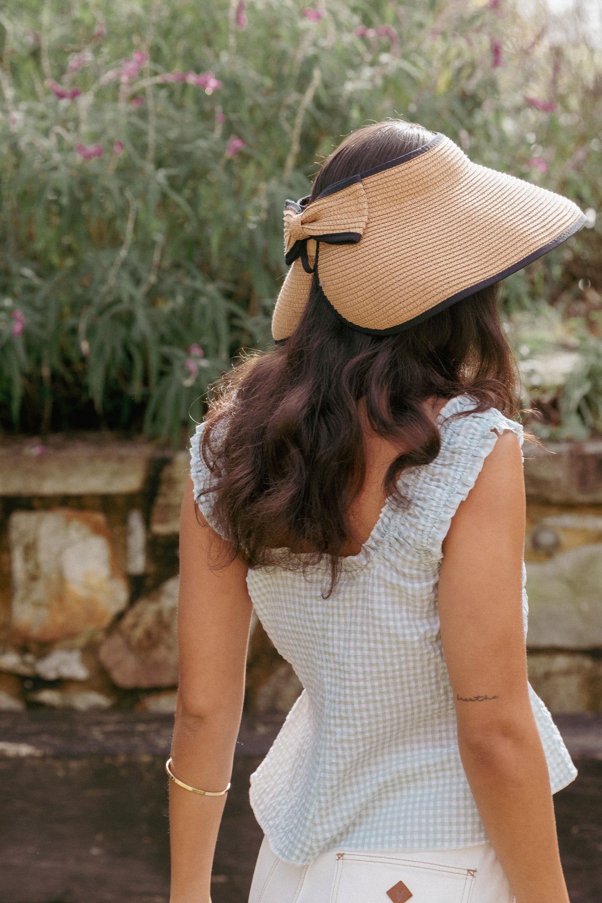 Brigid Hat in Tan/Black – view 1 of 6
