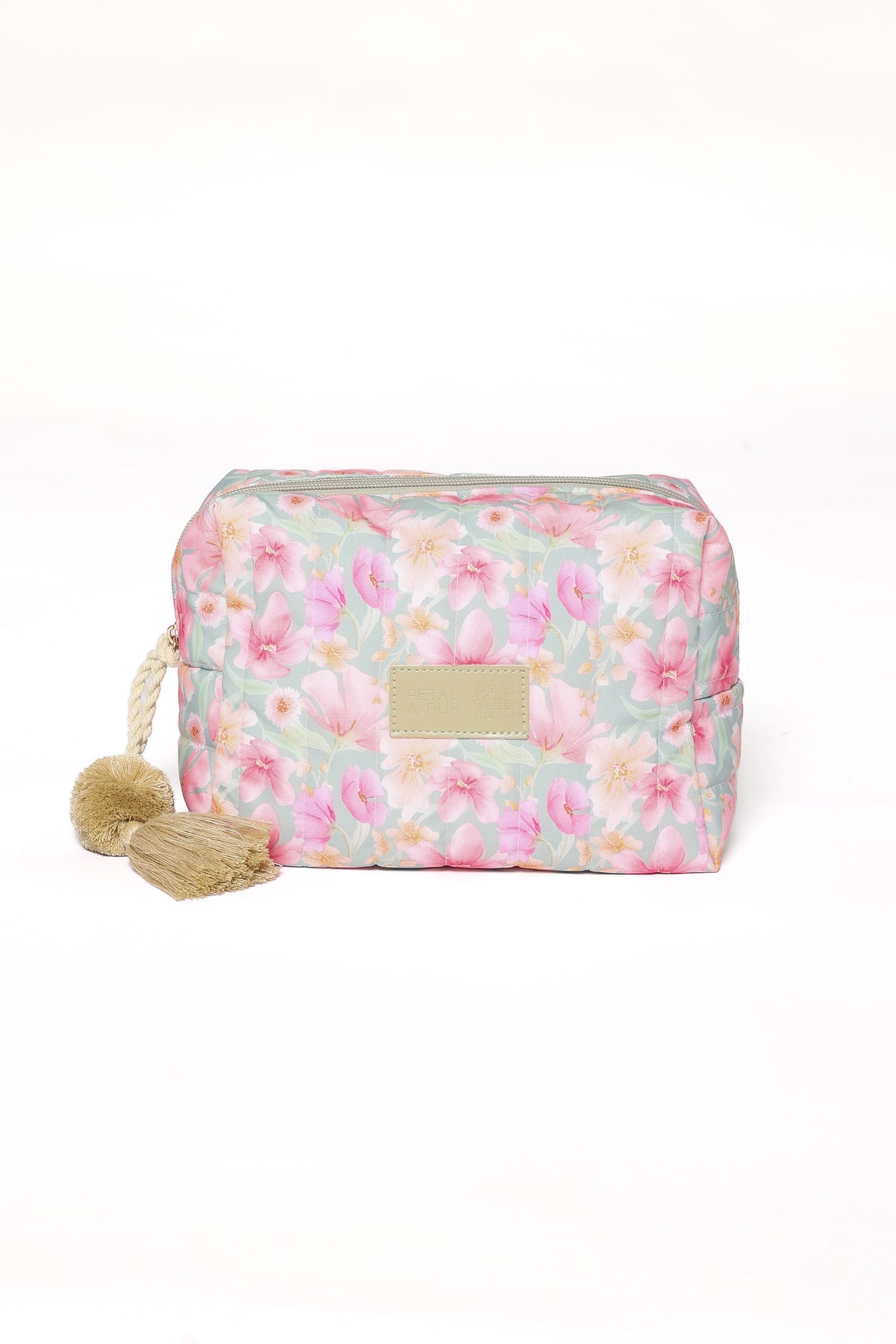 Cosmetic Case in Sage Wildflowers – view 2 of 7