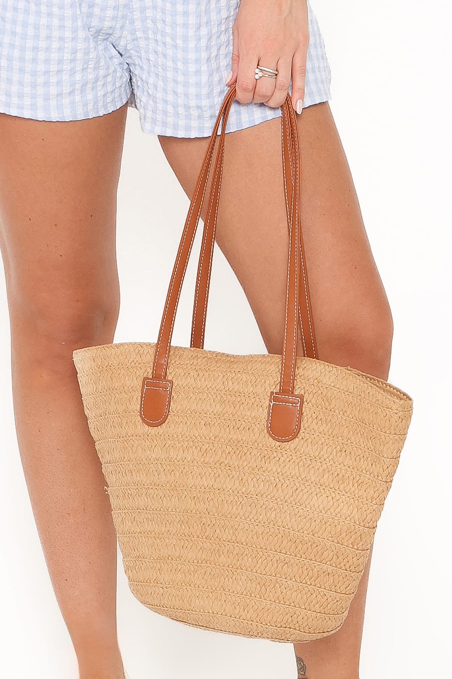 Elodie Bucket Bag in Tan – view 4 of 4