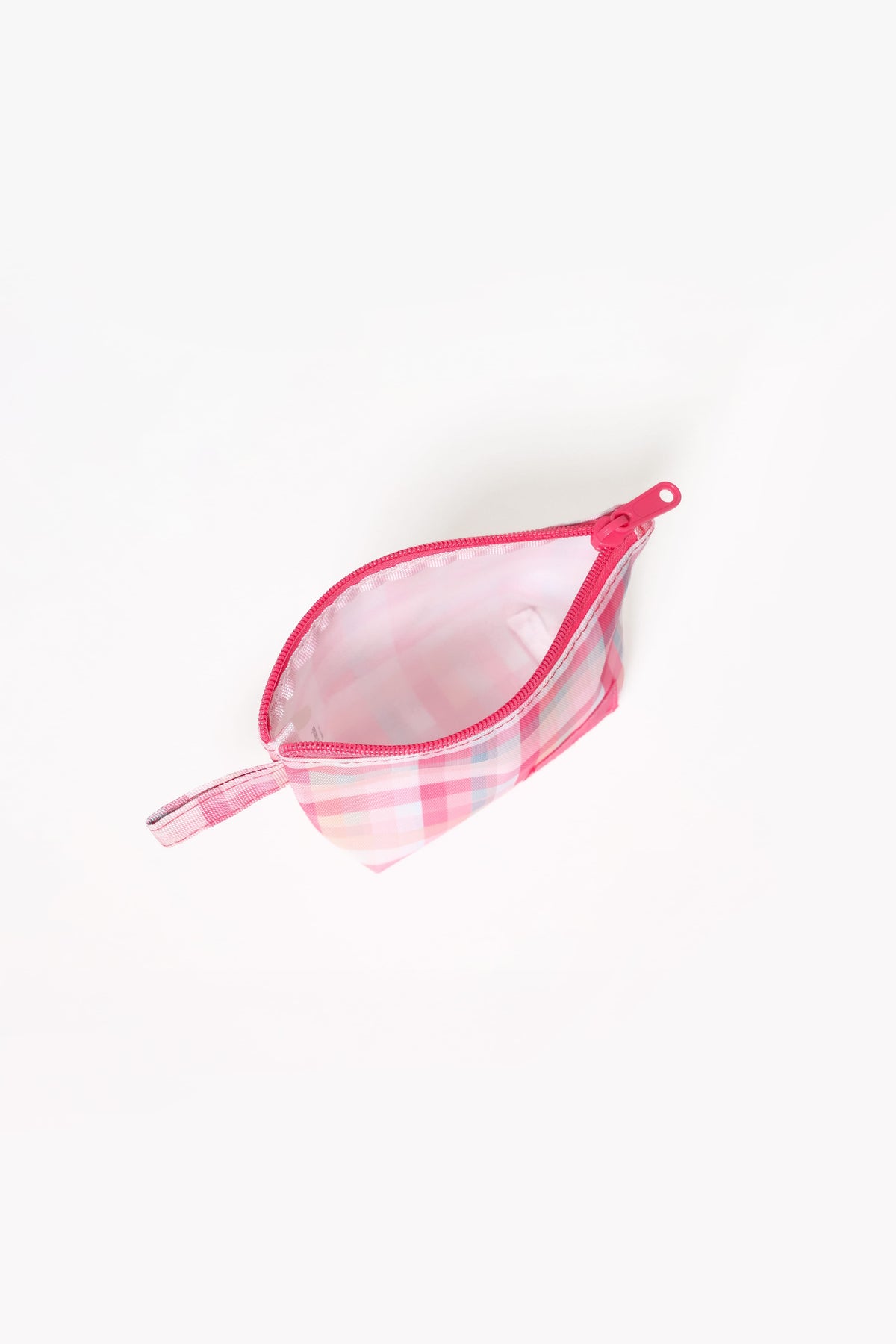 Handy Pouch Trio in Pink Picnic Plaid – view 6 of 8