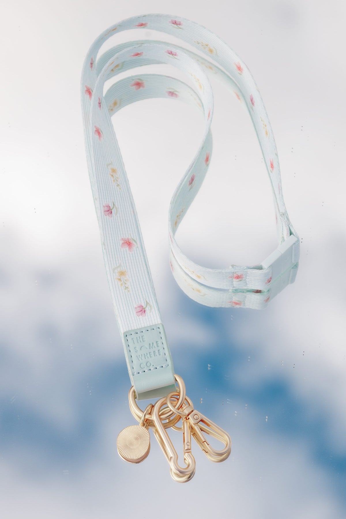 Lanyard in Blue Garden Stripe – view 6 of 6