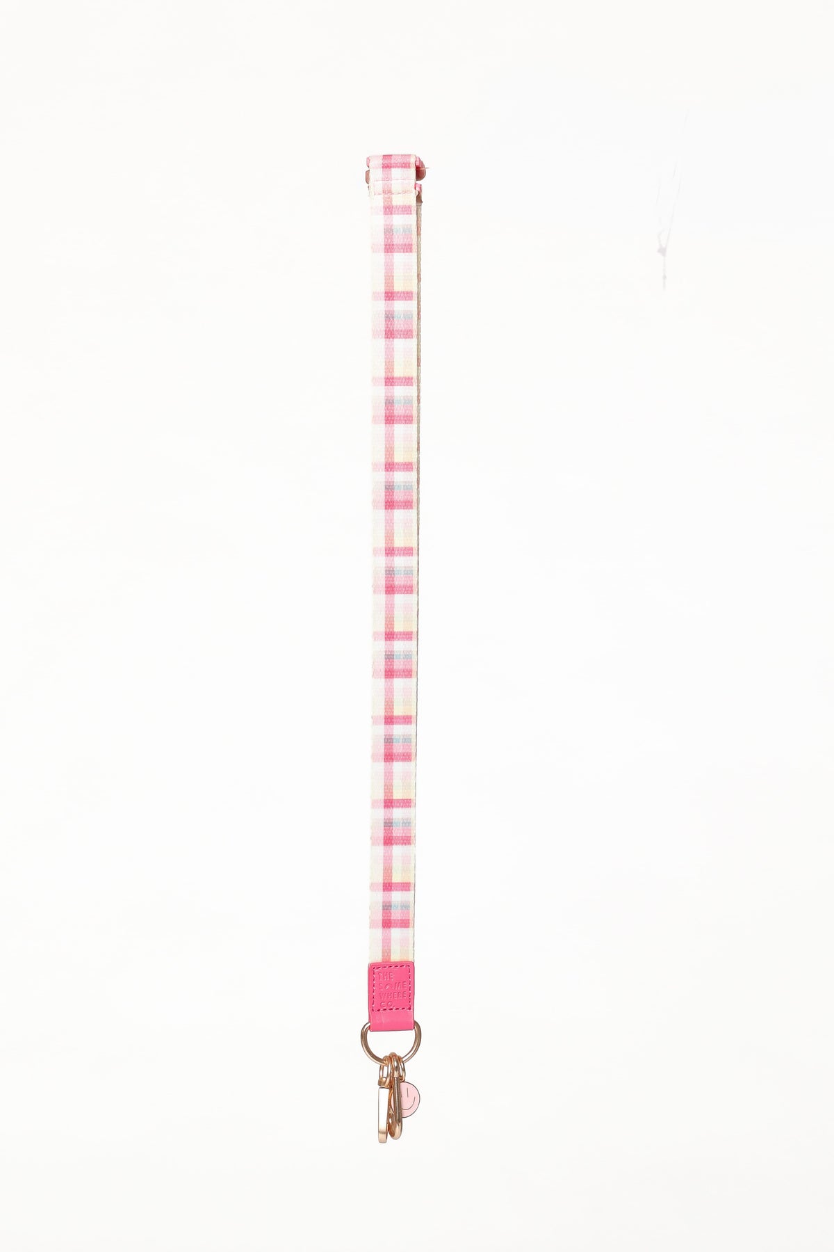 Lanyard in Pink Picnic Plaid – view 2 of 6