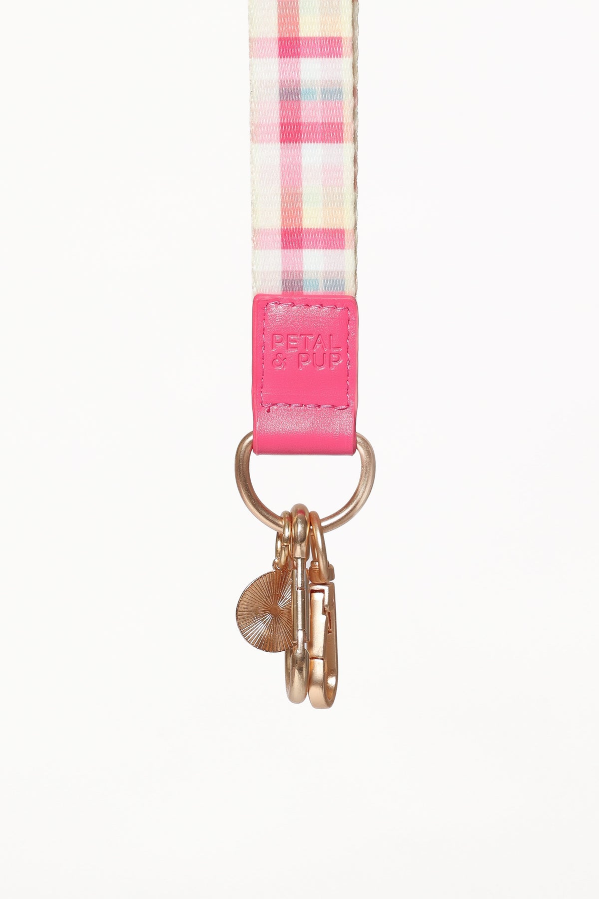 Lanyard in Pink Picnic Plaid – view 4 of 6