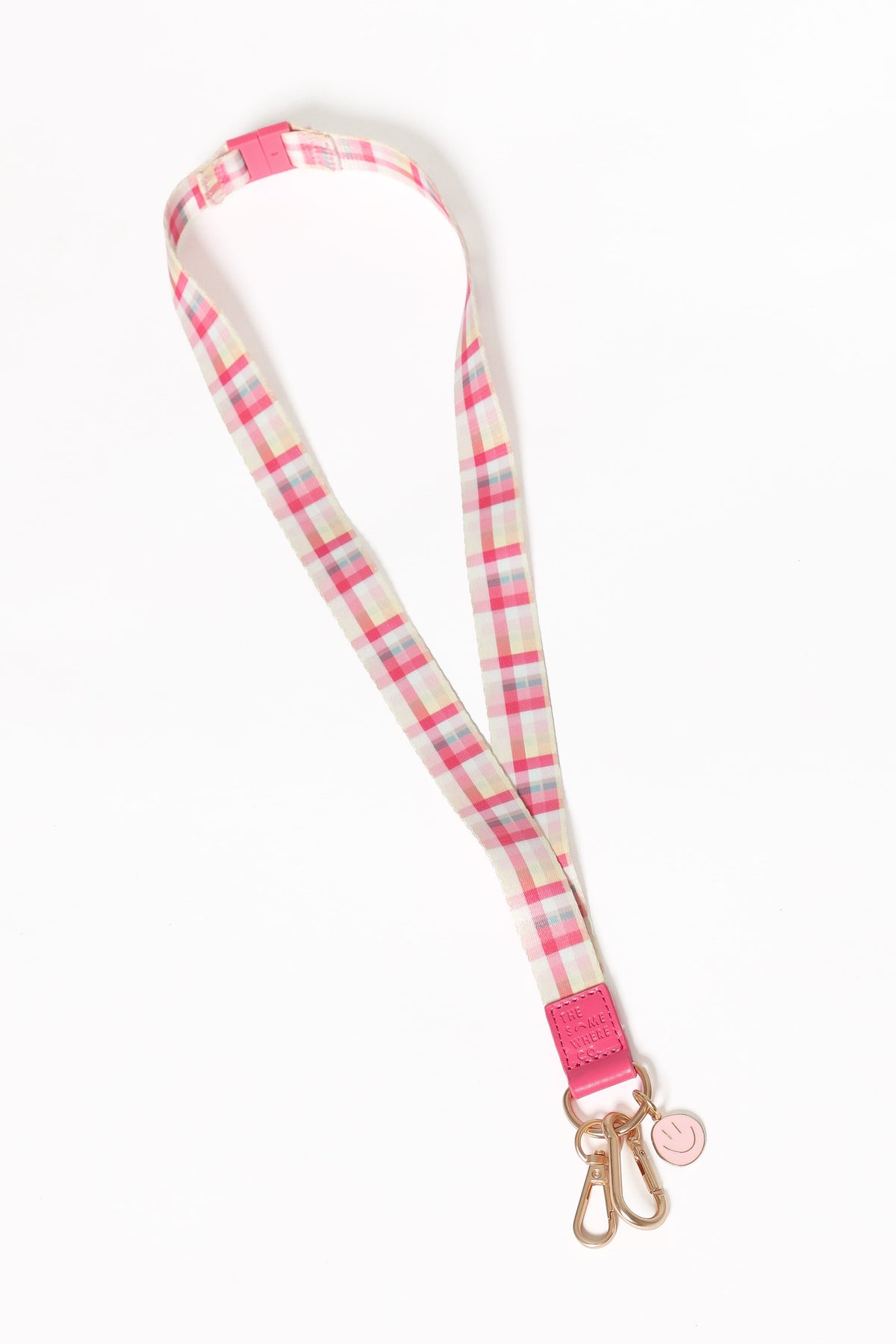Lanyard in Pink Picnic Plaid – view 5 of 6