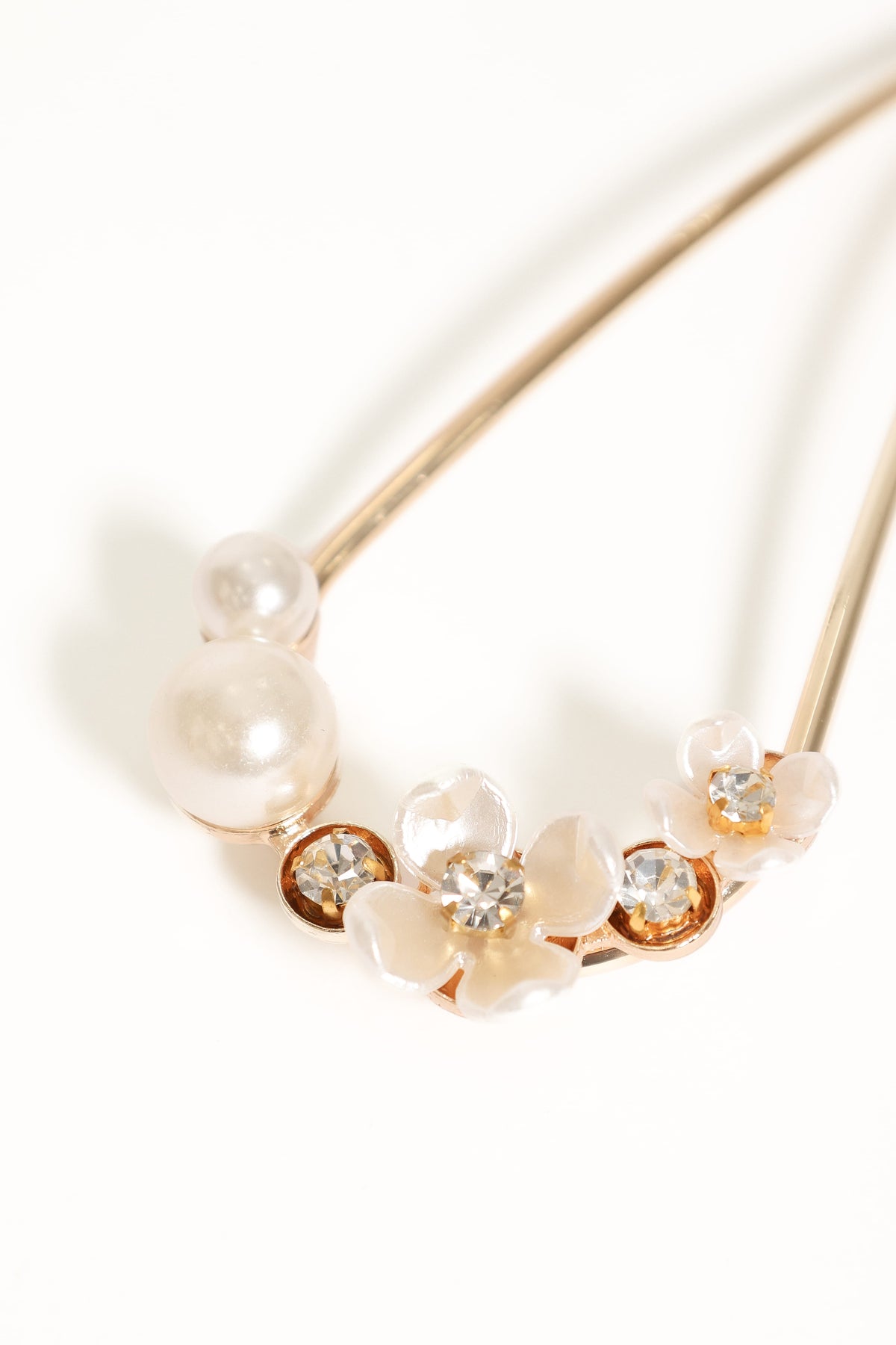 Penelope Hair Pin in Gold Pearl – view 5 of 5