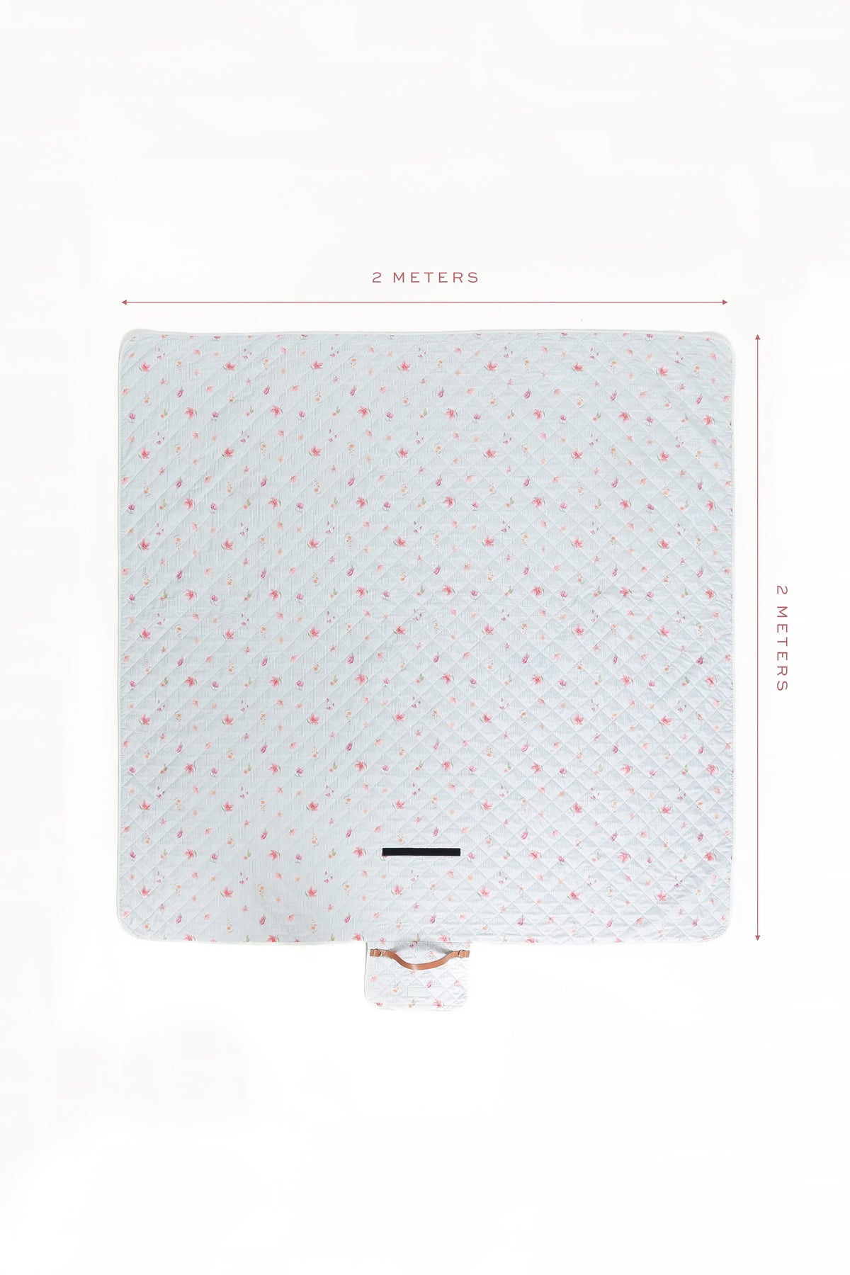 Picnic Rug in Blue Garden Stripe – view 4 of 9