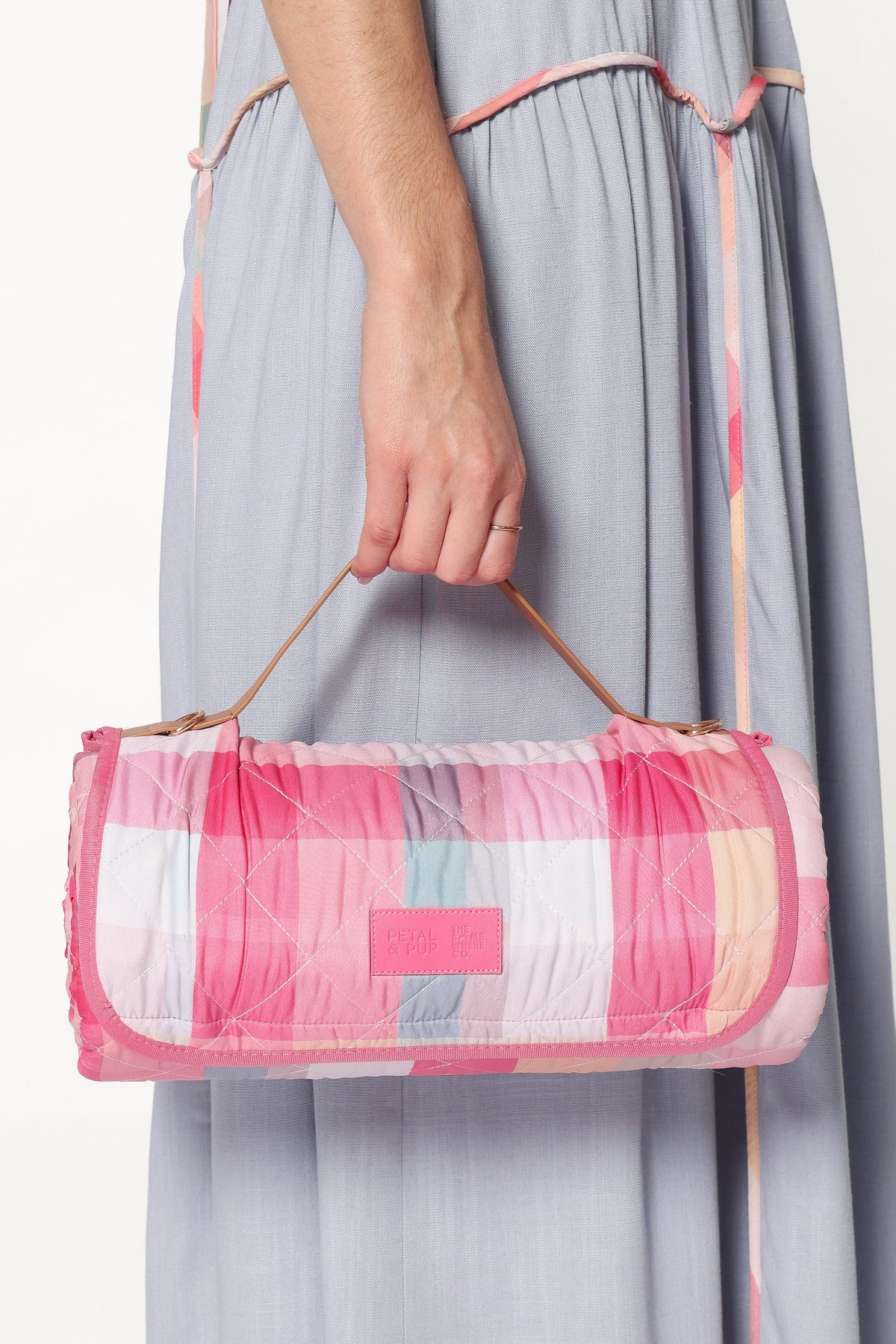 Picnic Rug in Pink Picnic Plaid – view 6 of 9