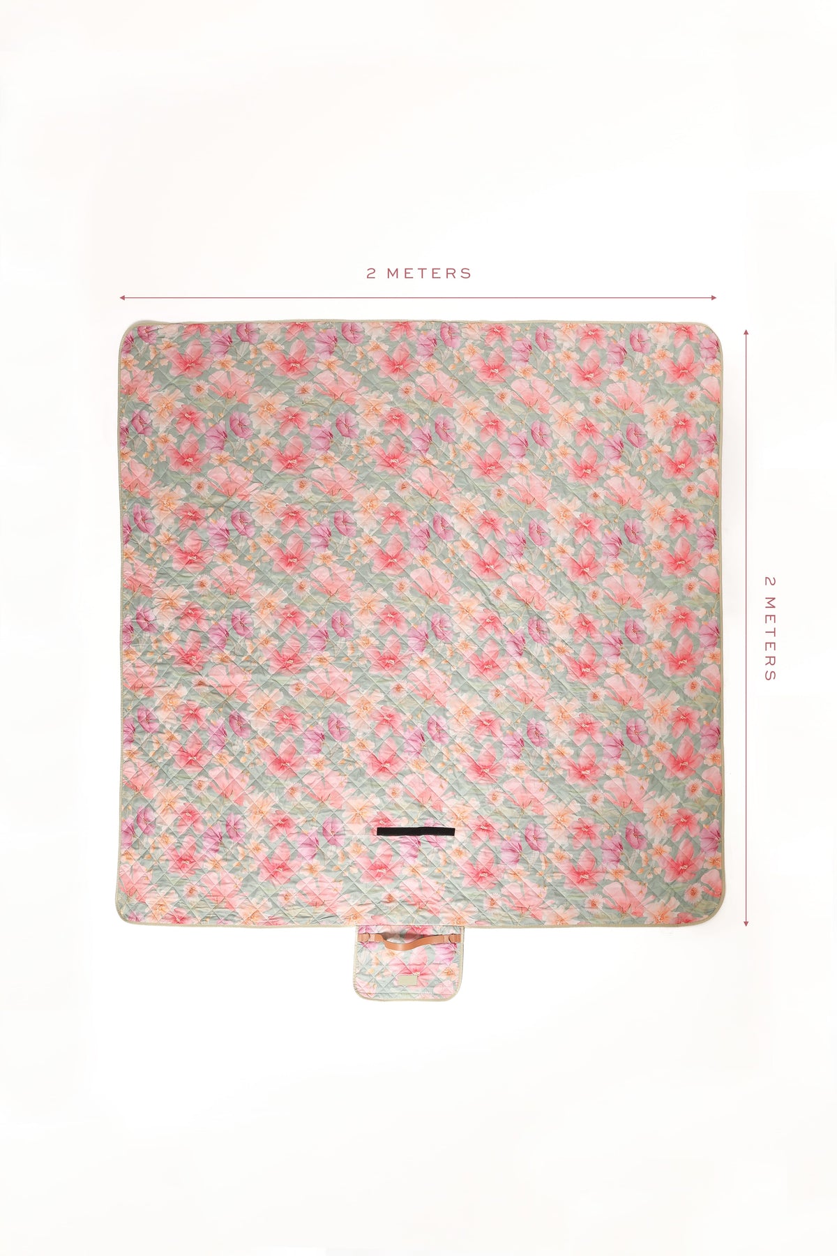 Picnic Rug in Sage Wildflowers – view 4 of 8