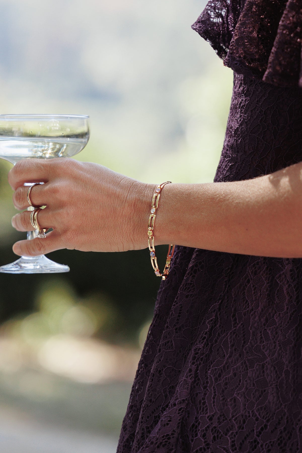Rhianna Bracelet in Gold – view 1 of 4