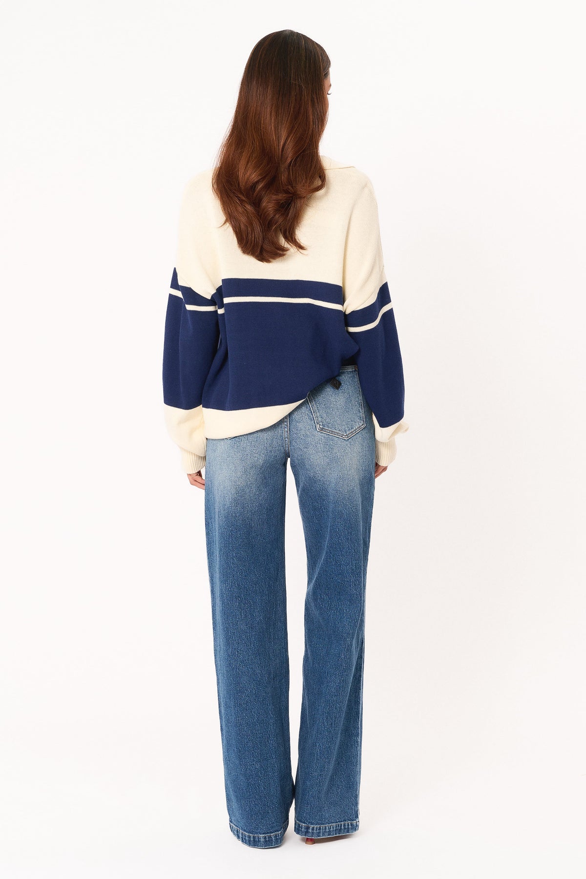Abrand 94 Wide Leg Jeans in Kaley – view 3 of 4