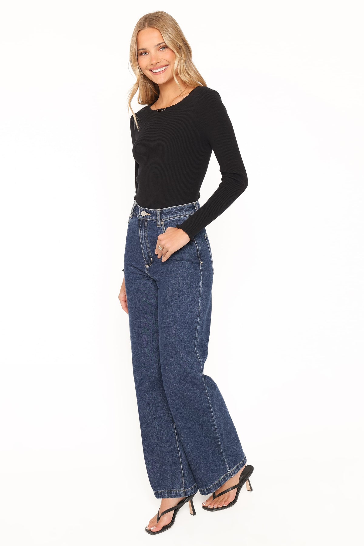 Abrand 94 Wide Leg Jeans in Tara – view 3 of 6