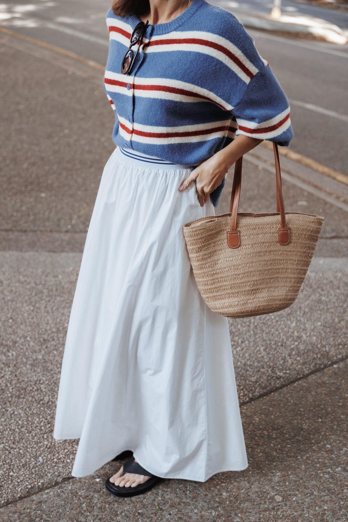 Christine Maxi Skirt in White – view 9 of 9