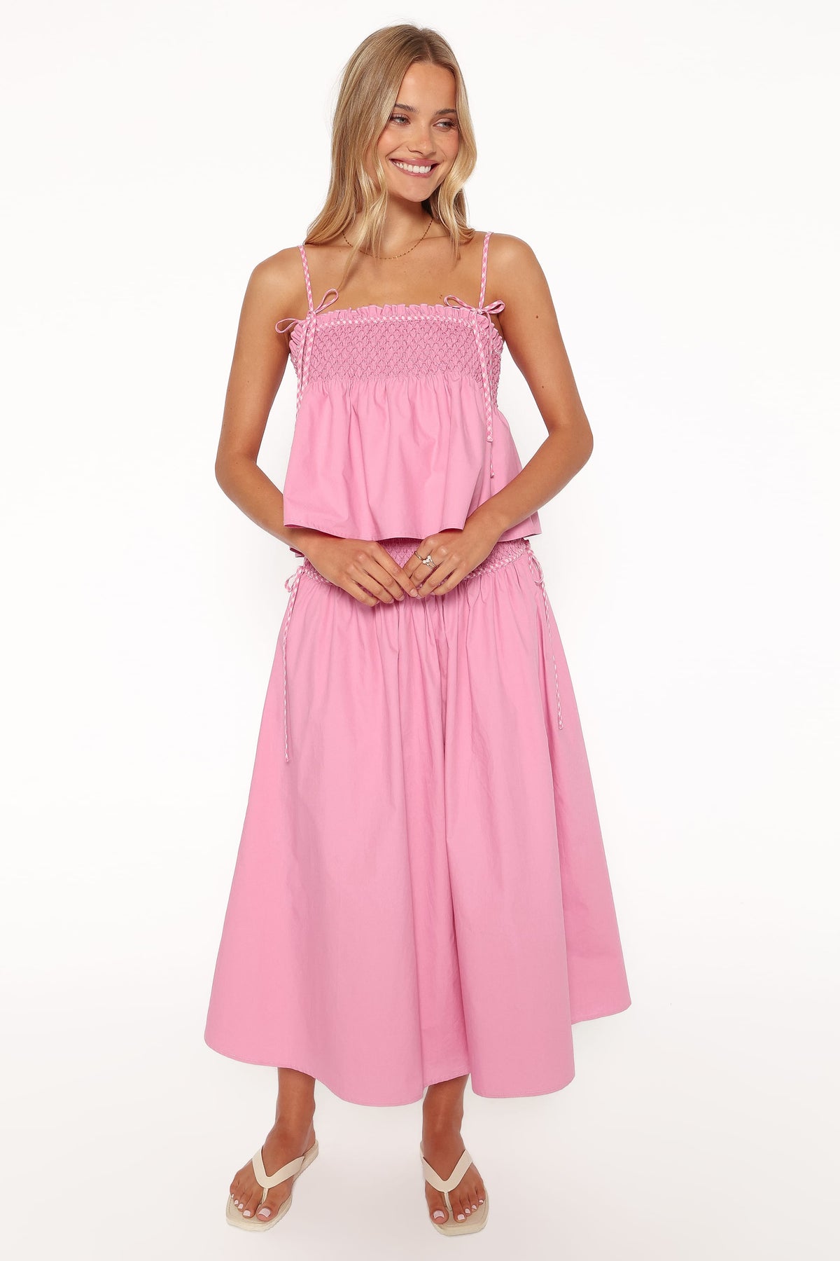 Orielle Maxi Skirt in Pink – view 2 of 7