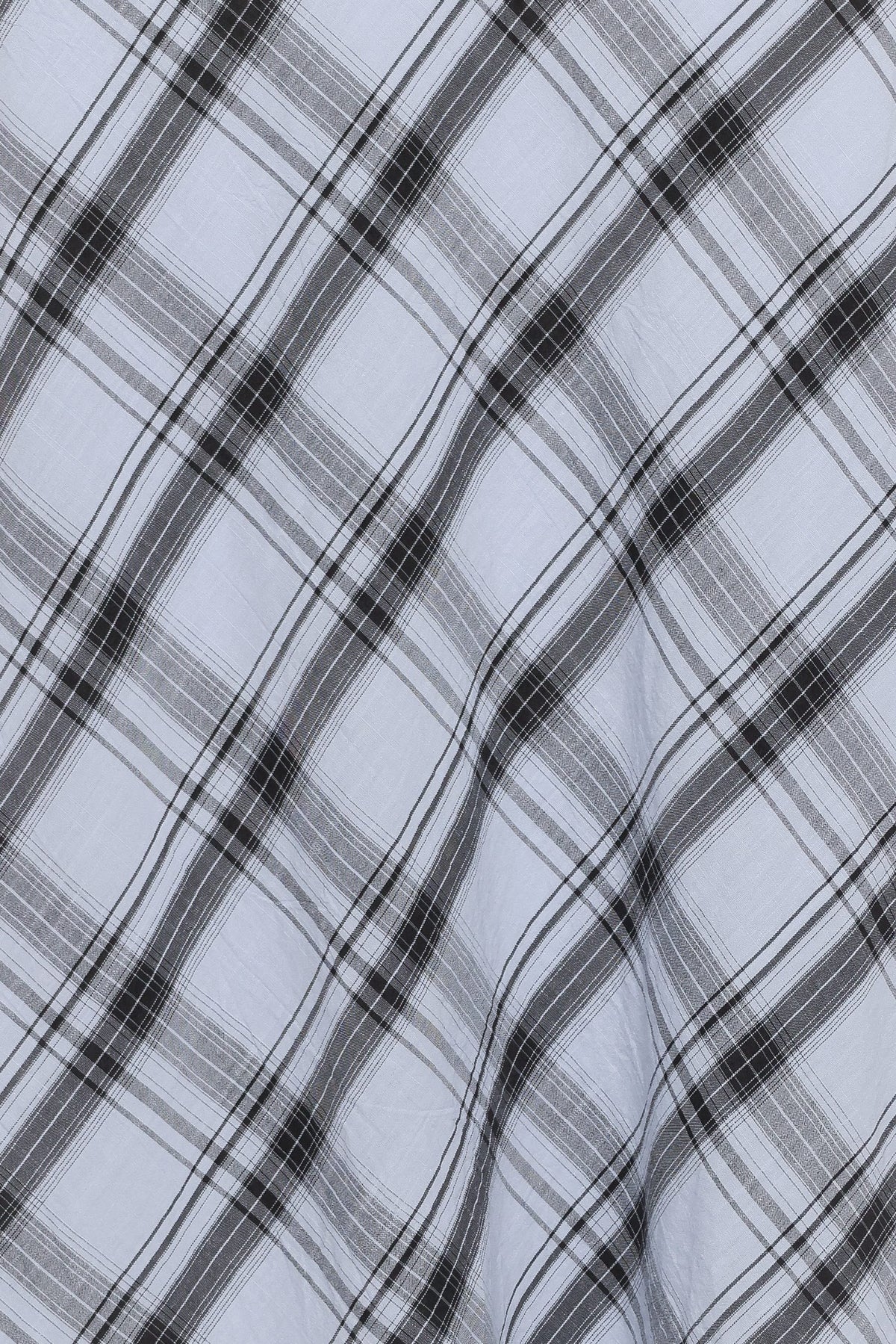 Piper Midi Skirt in Icy Bue Plaid – view 5 of 5