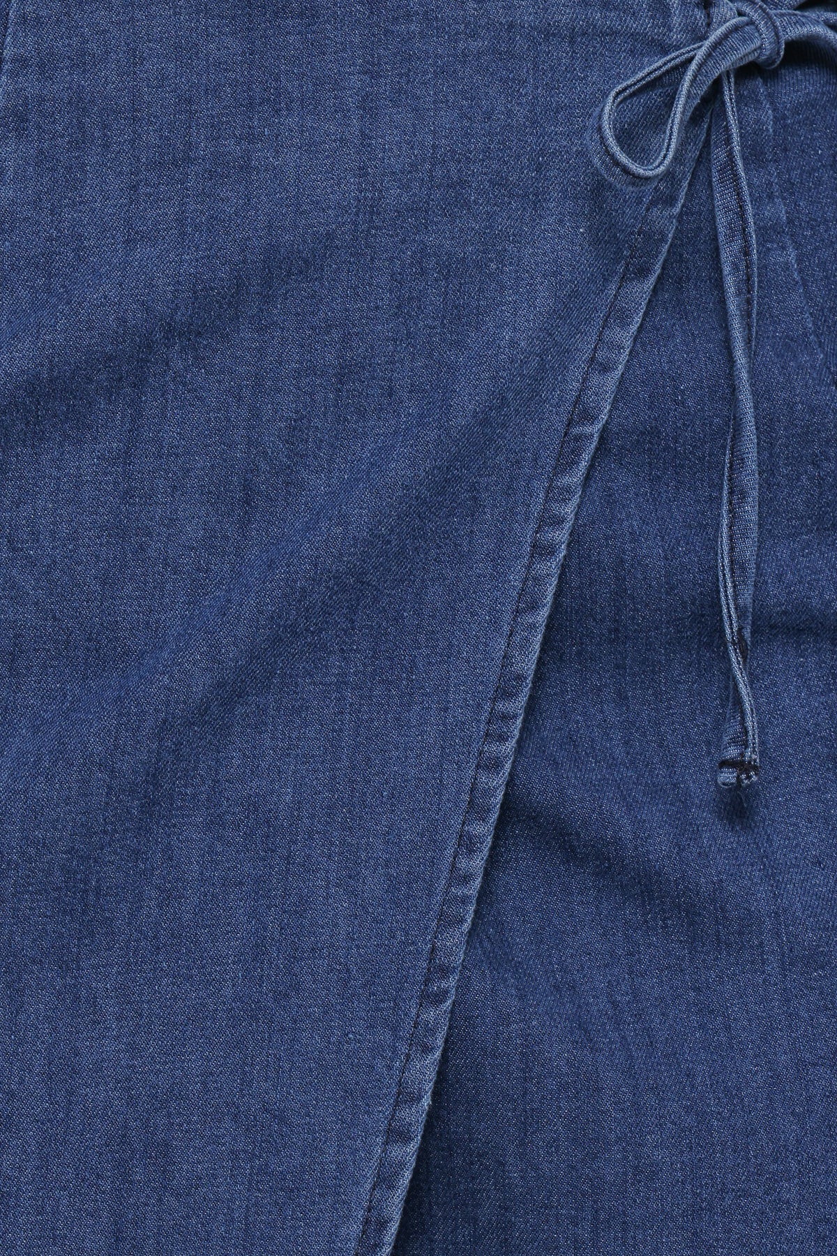 Siena Wrap Skirt in Denim Wash – view 6 of 6