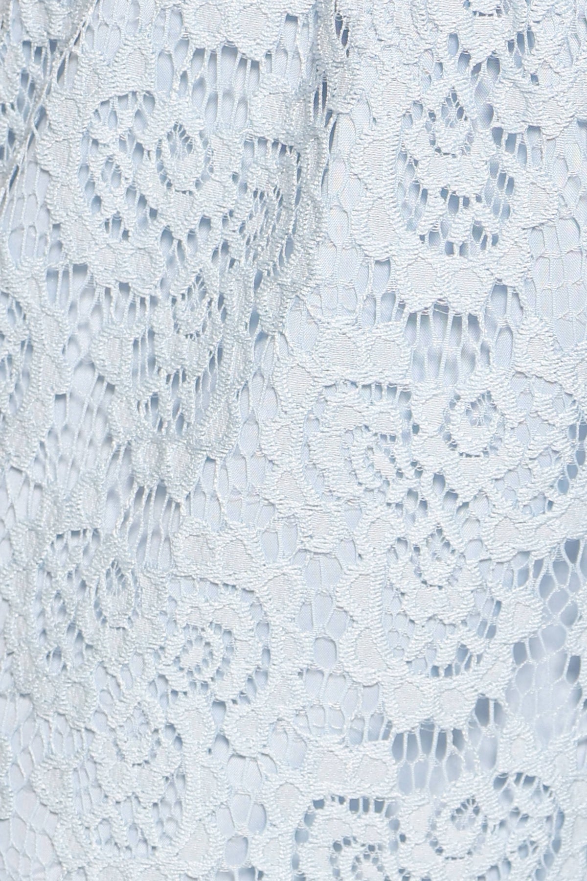 Tia Sheer Lace Pant in Light Blue – view 7 of 7