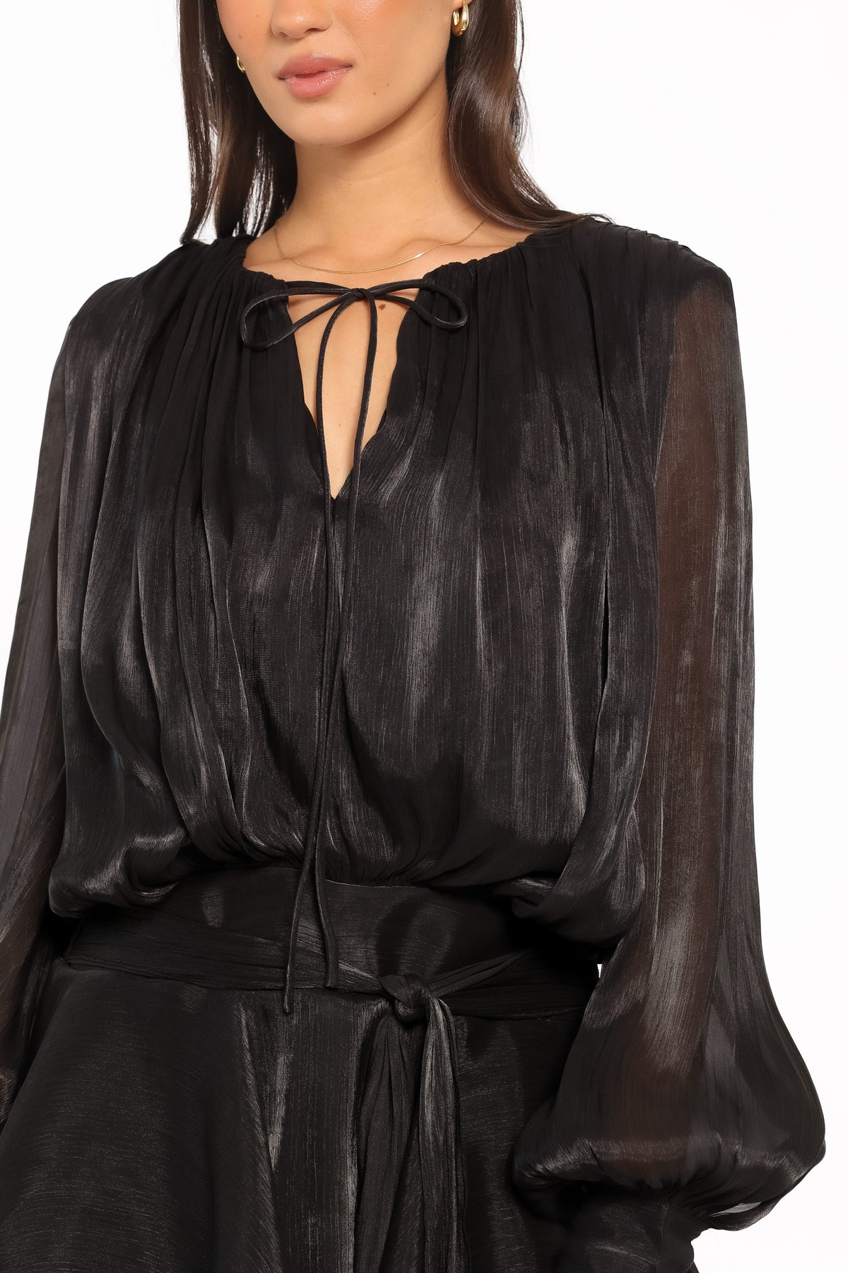 Adena Mini Dress in Black – view 5 of 7