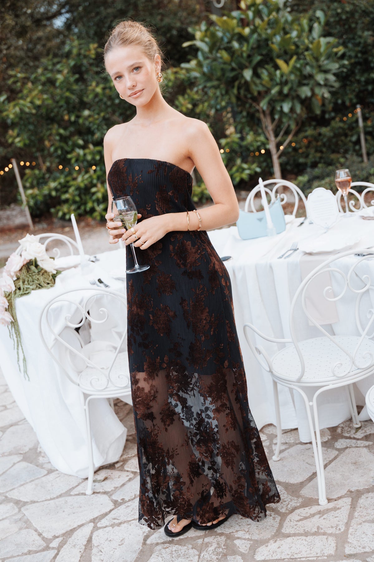 Alegra Maxi Dress in Black Floral – view 7 of 7