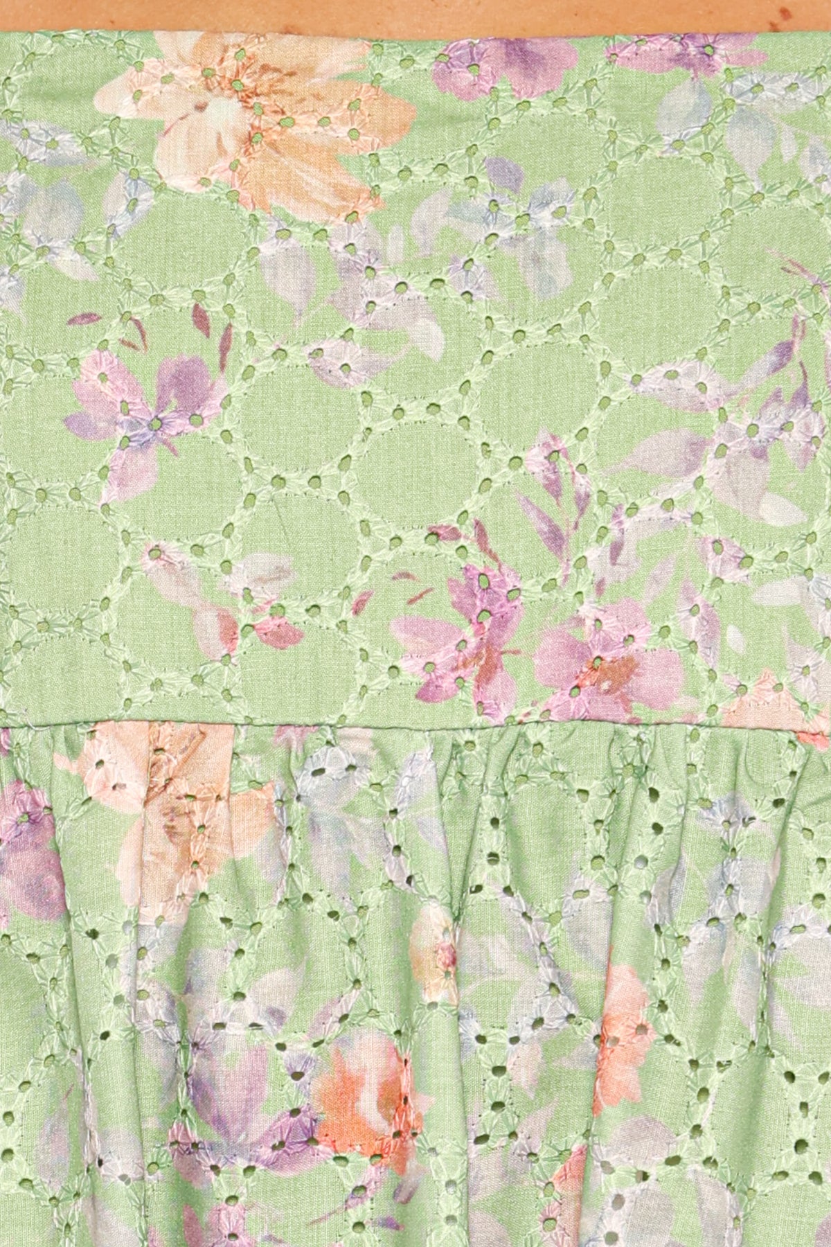 Alyah Maxi Dress in Green Floral – view 6 of 6