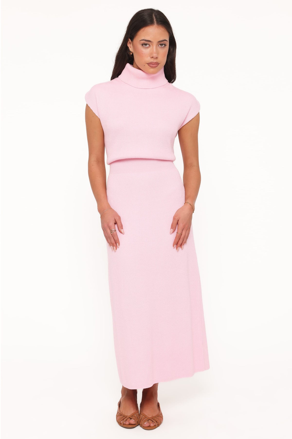 Avalon Midi Dress in Pink – view 1 of 5