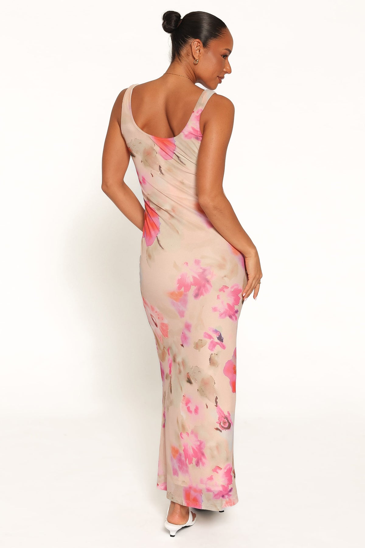 Avina Maxi Dress in Pink Floral – view 4 of 7