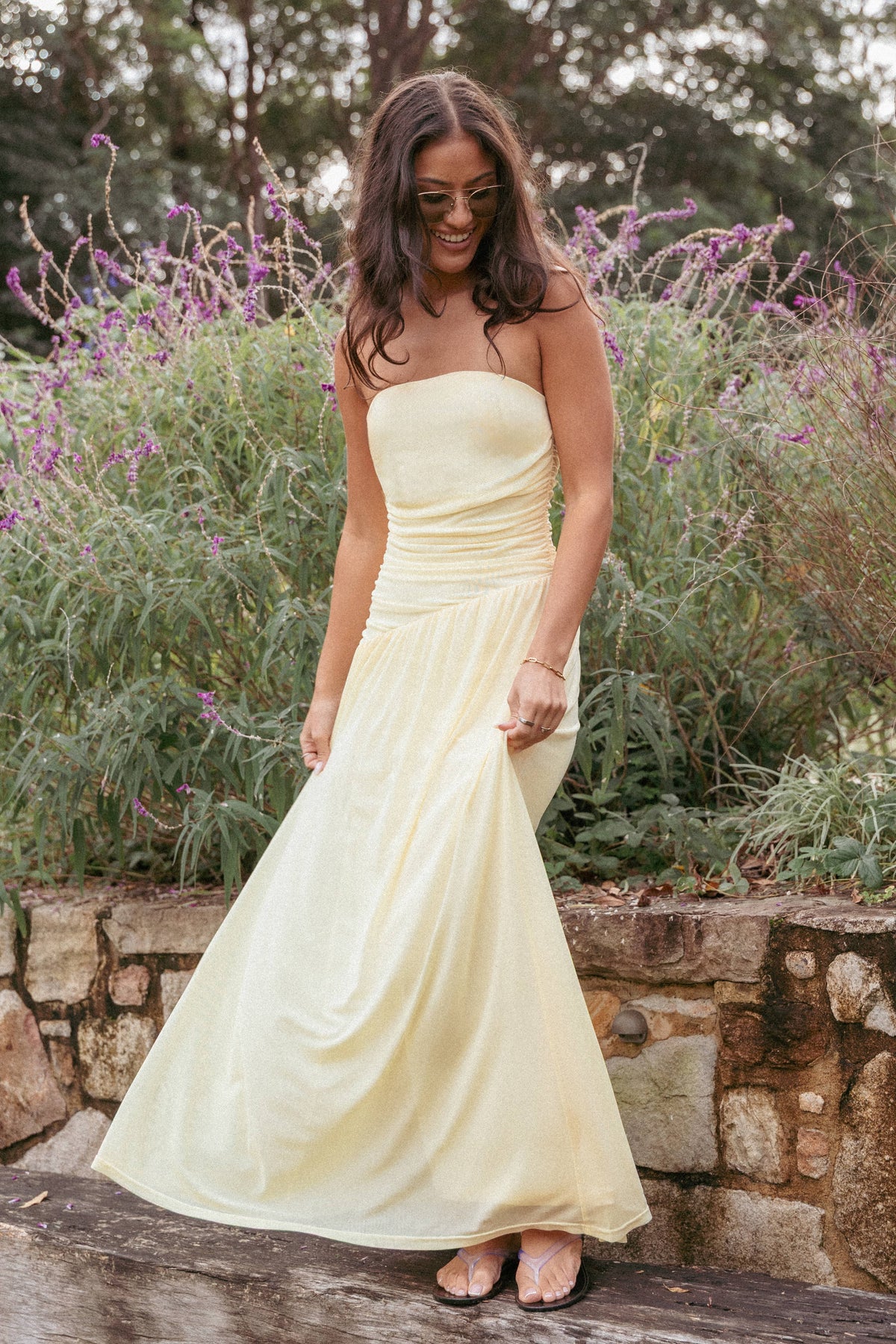 Calypso Maxi Dress in Butter Yellow – view 8 of 8