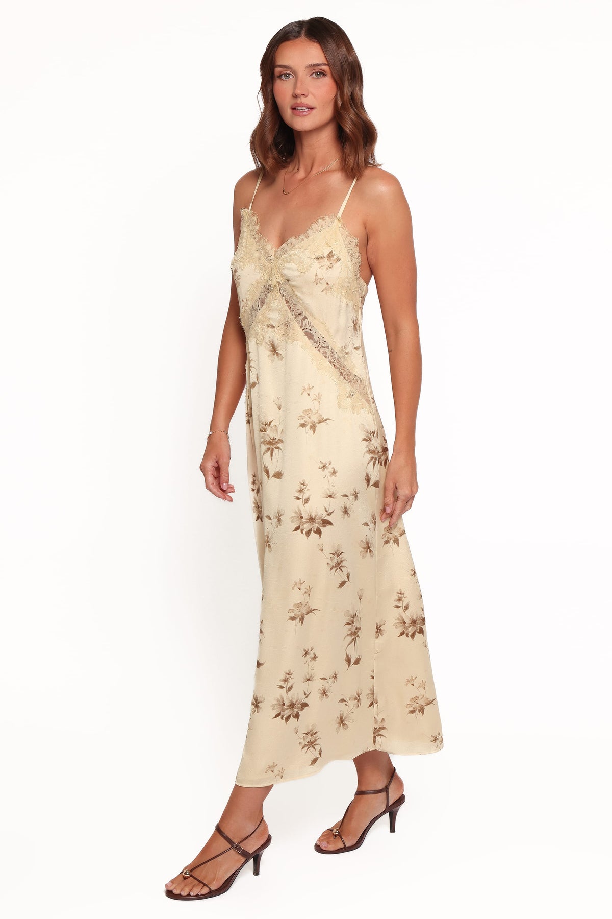 Capaldi Maxi Dress in Sand Floral – view 3 of 6
