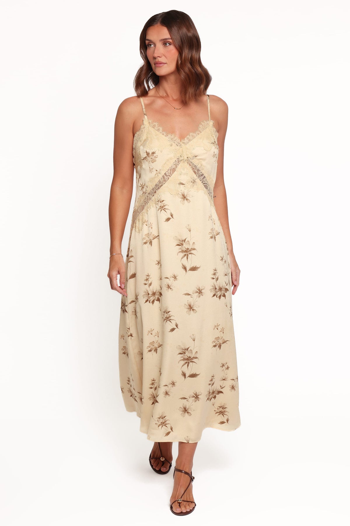Capaldi Maxi Dress in Sand Floral – view 5 of 6