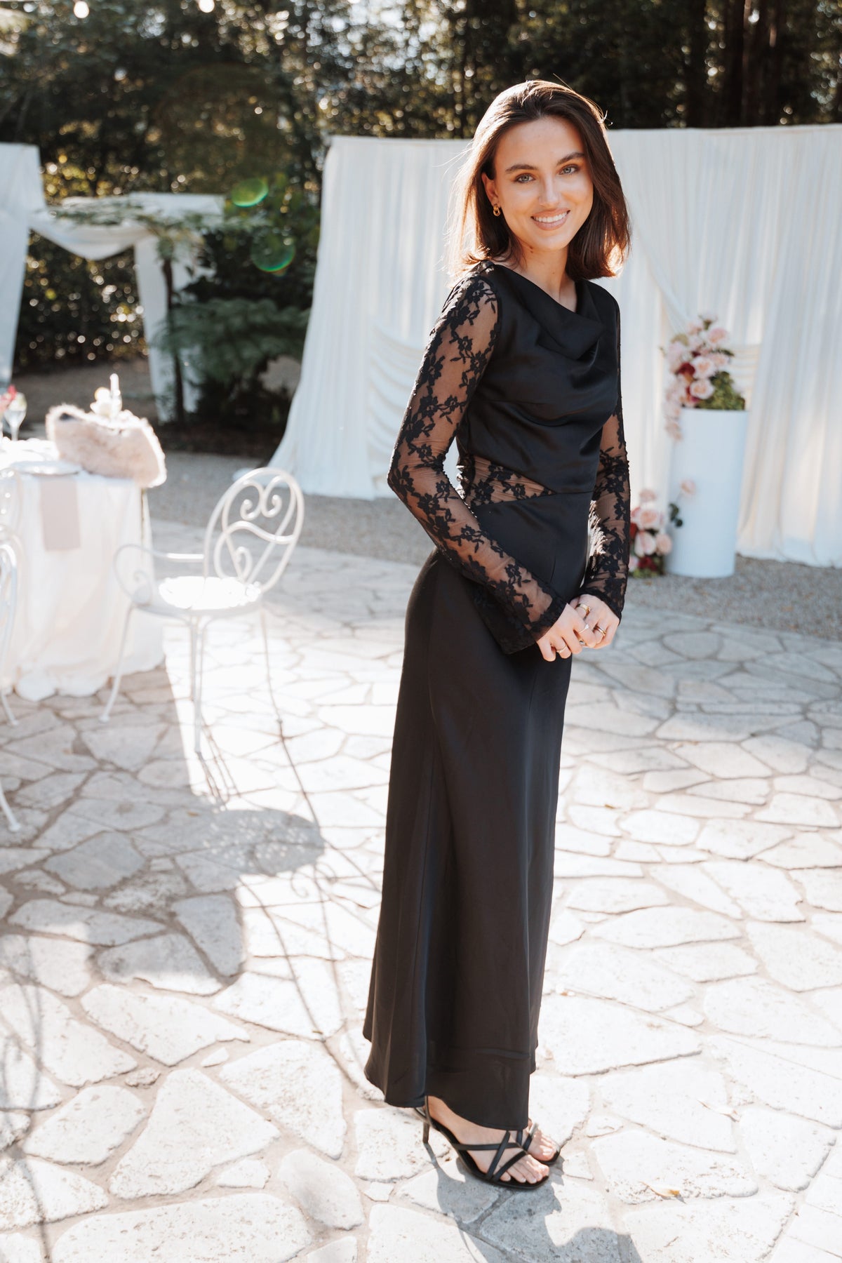 Corrie Maxi Dress in Black – view 1 of 7