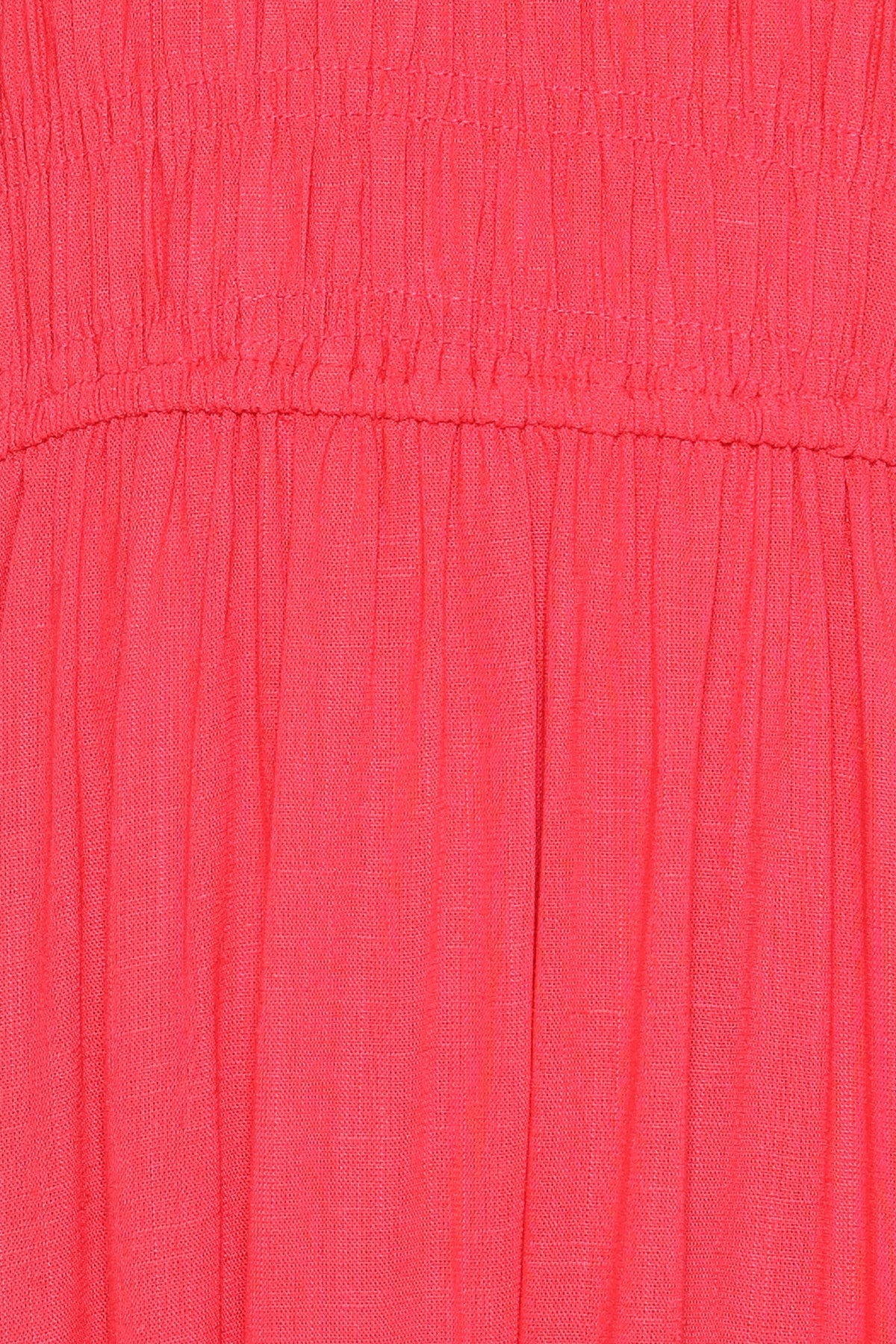 Darla Puff Sleeve Dress in Hot Coral – view 6 of 8