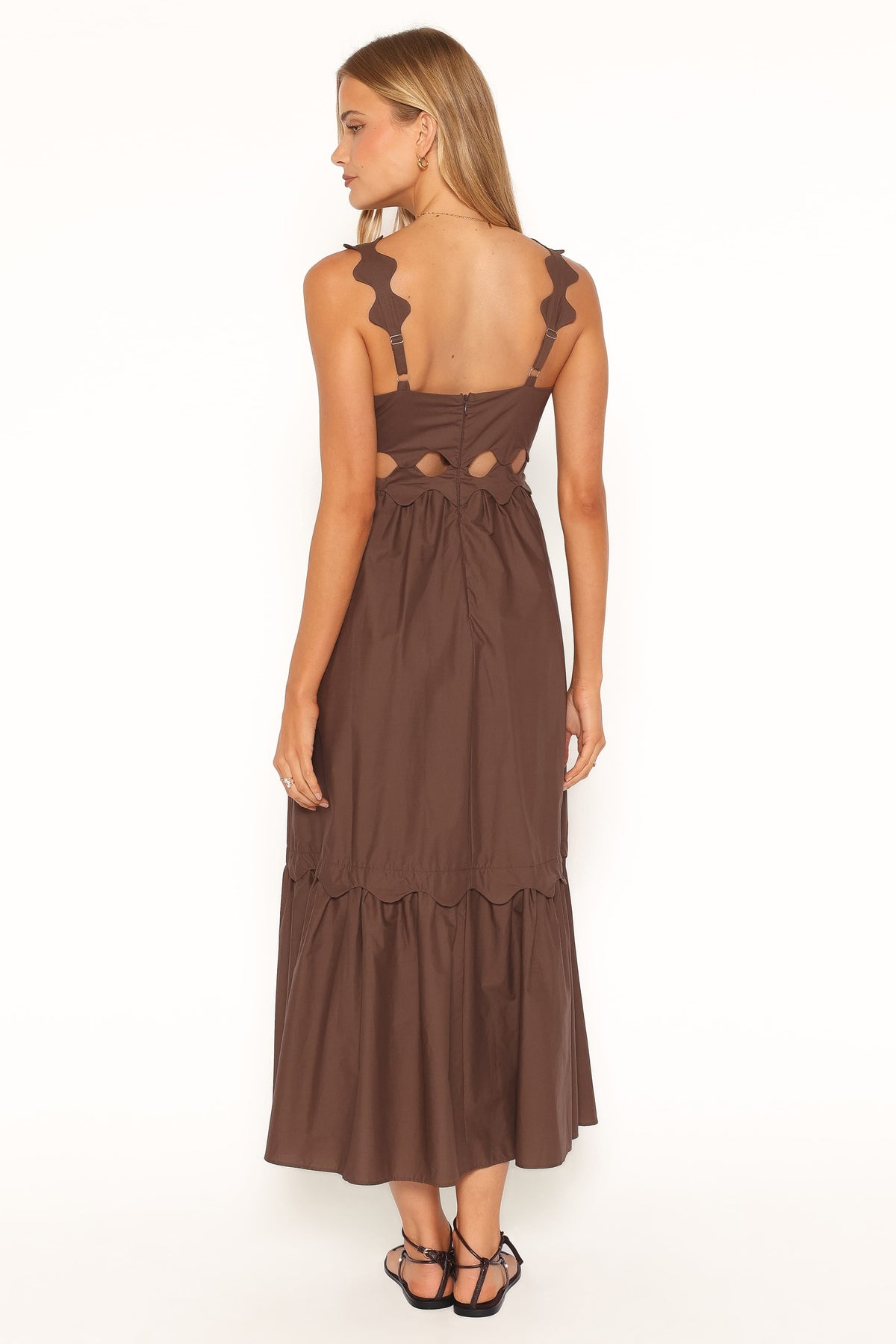 Dixie Maxi Dress in Brown – view 4 of 6