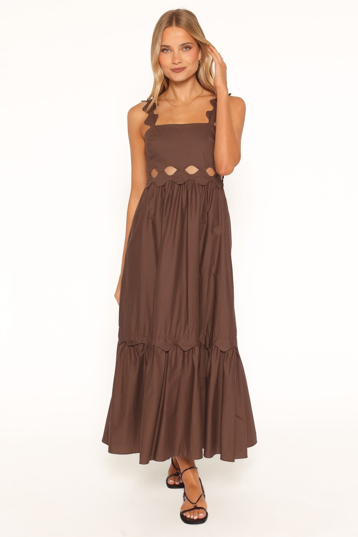 Dixie Maxi Dress in Brown – view 5 of 6