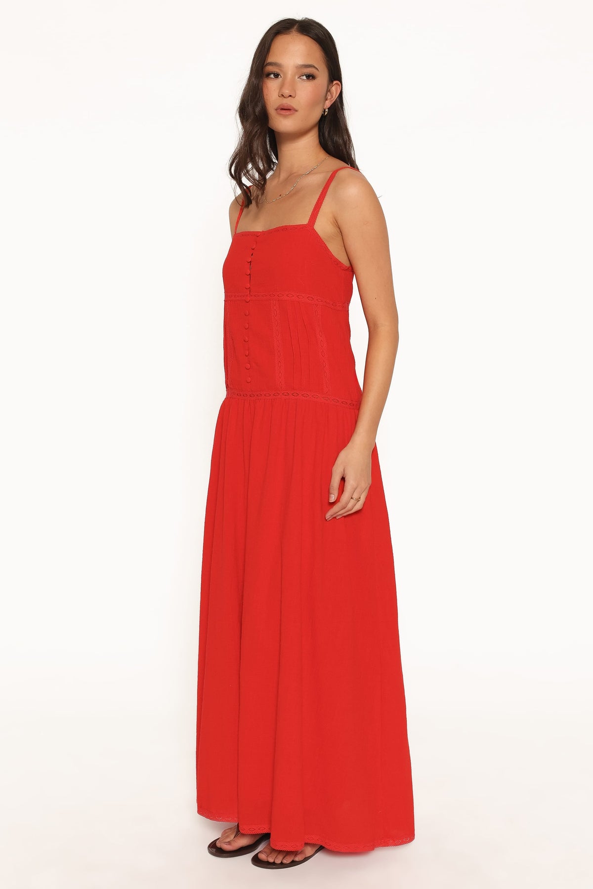 Ebonie Maxi Dress in Red – view 3 of 6