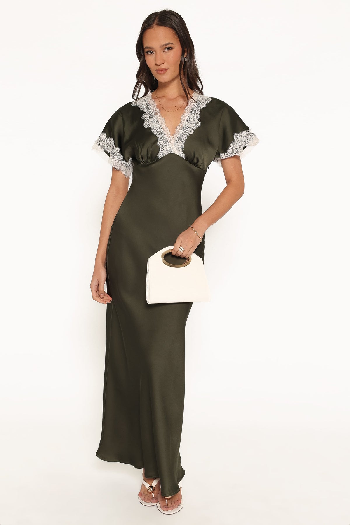 Elston Maxi Dress in Olive – view 6 of 8