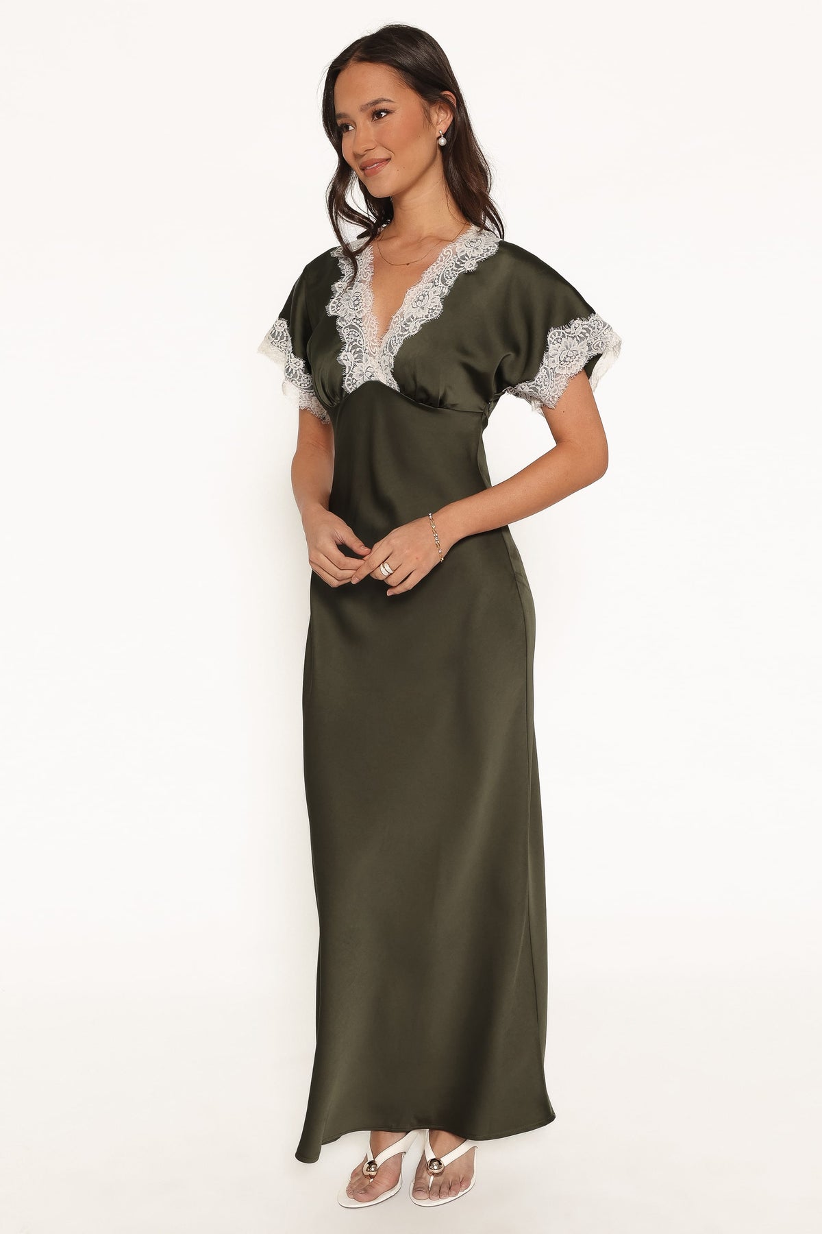 Elston Maxi Dress in Olive – view 4 of 8