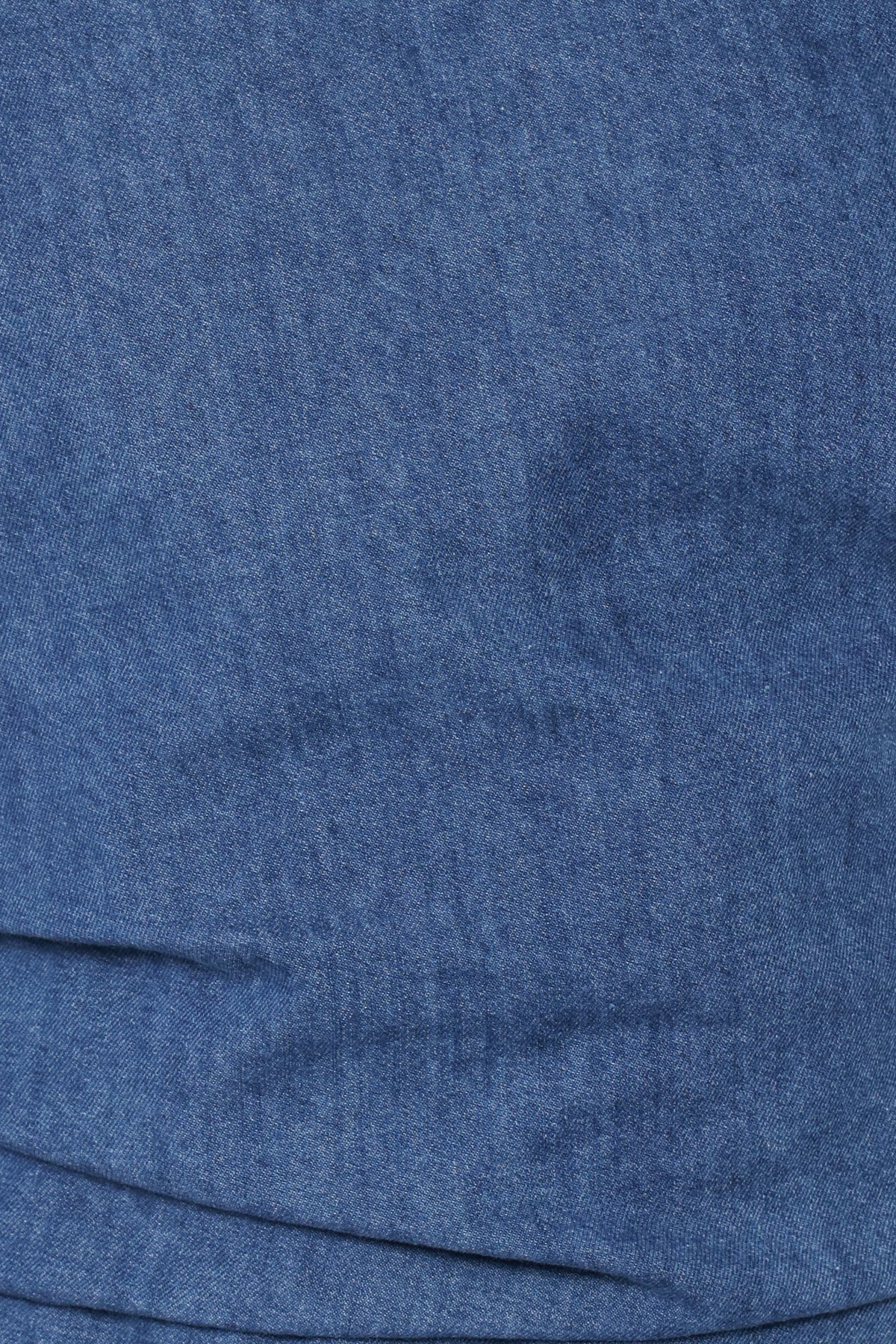 Elvira Mini Dress in Medium Wash Denim – view 6 of 6