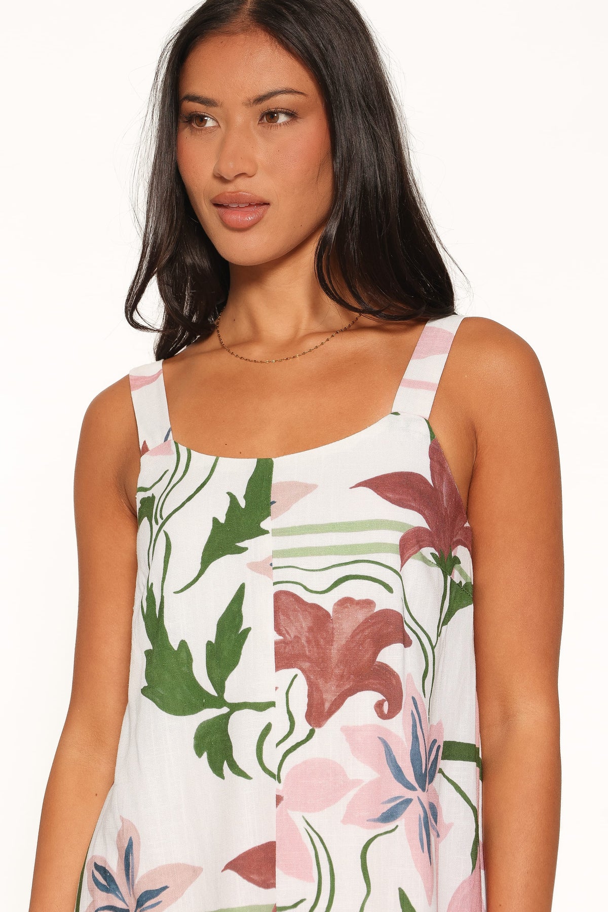 Farlie Mini Dress in Pink Floral – view 6 of 7