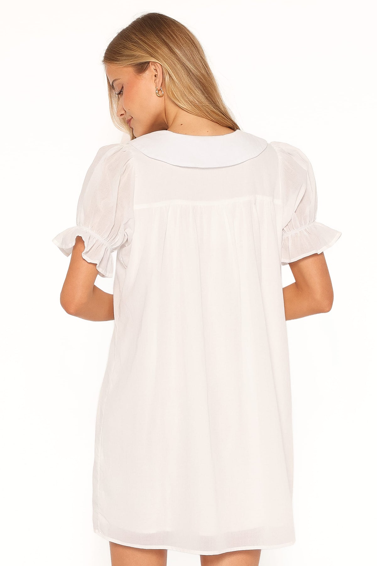 Granger Mini Dress in White – view 4 of 7