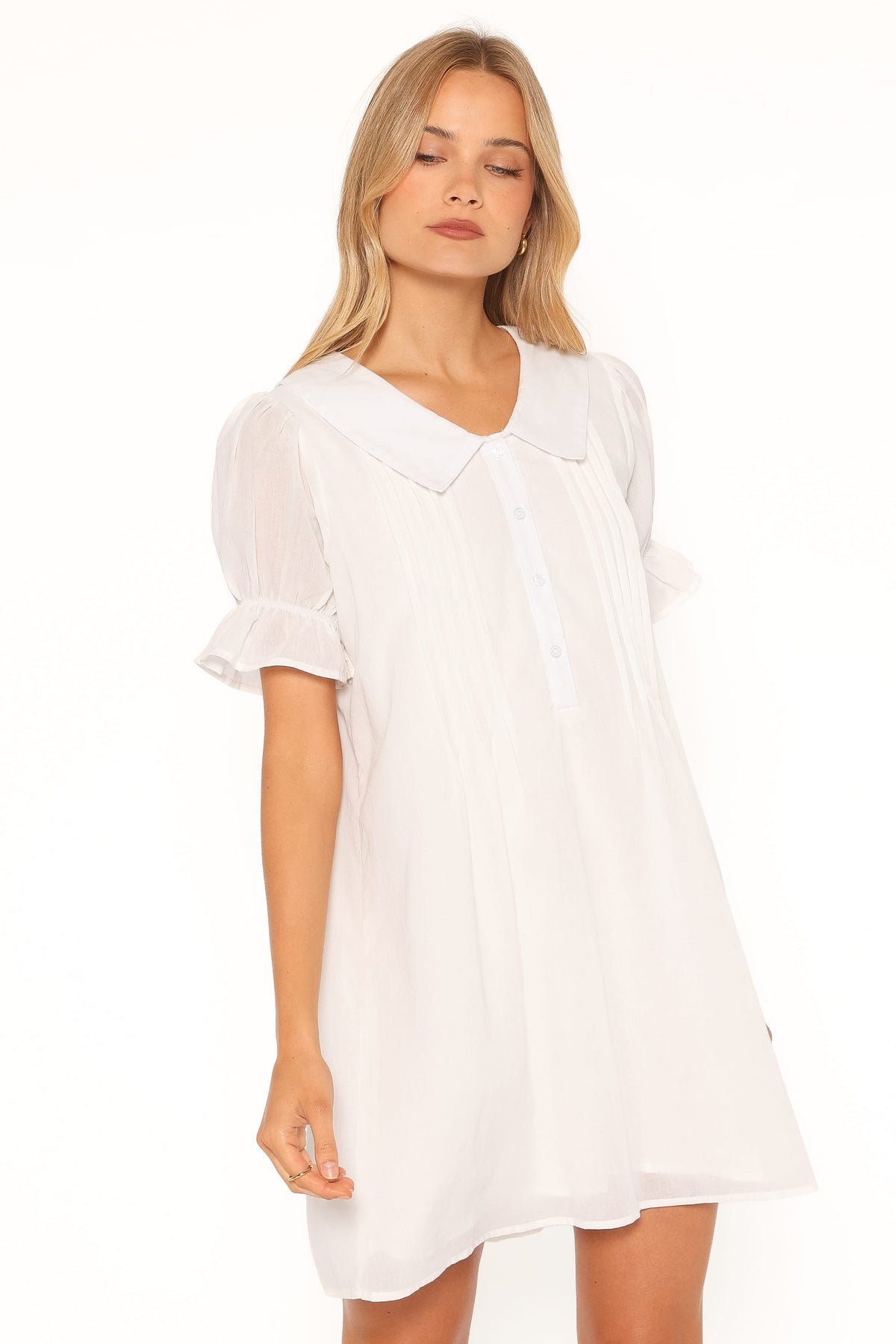 Granger Mini Dress in White – view 5 of 7