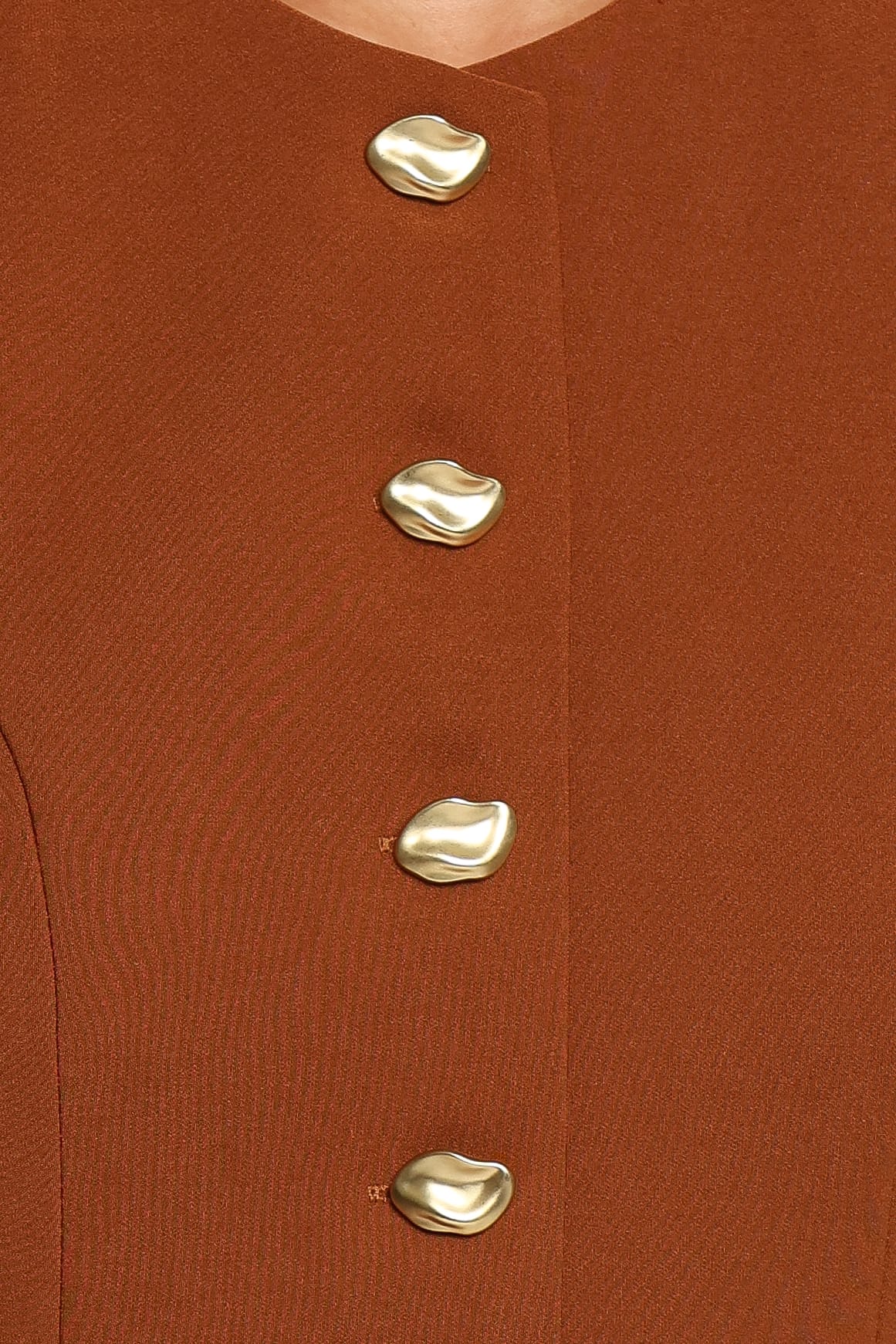 Hanson Mini Dress in Chocolate Brown – view 7 of 7