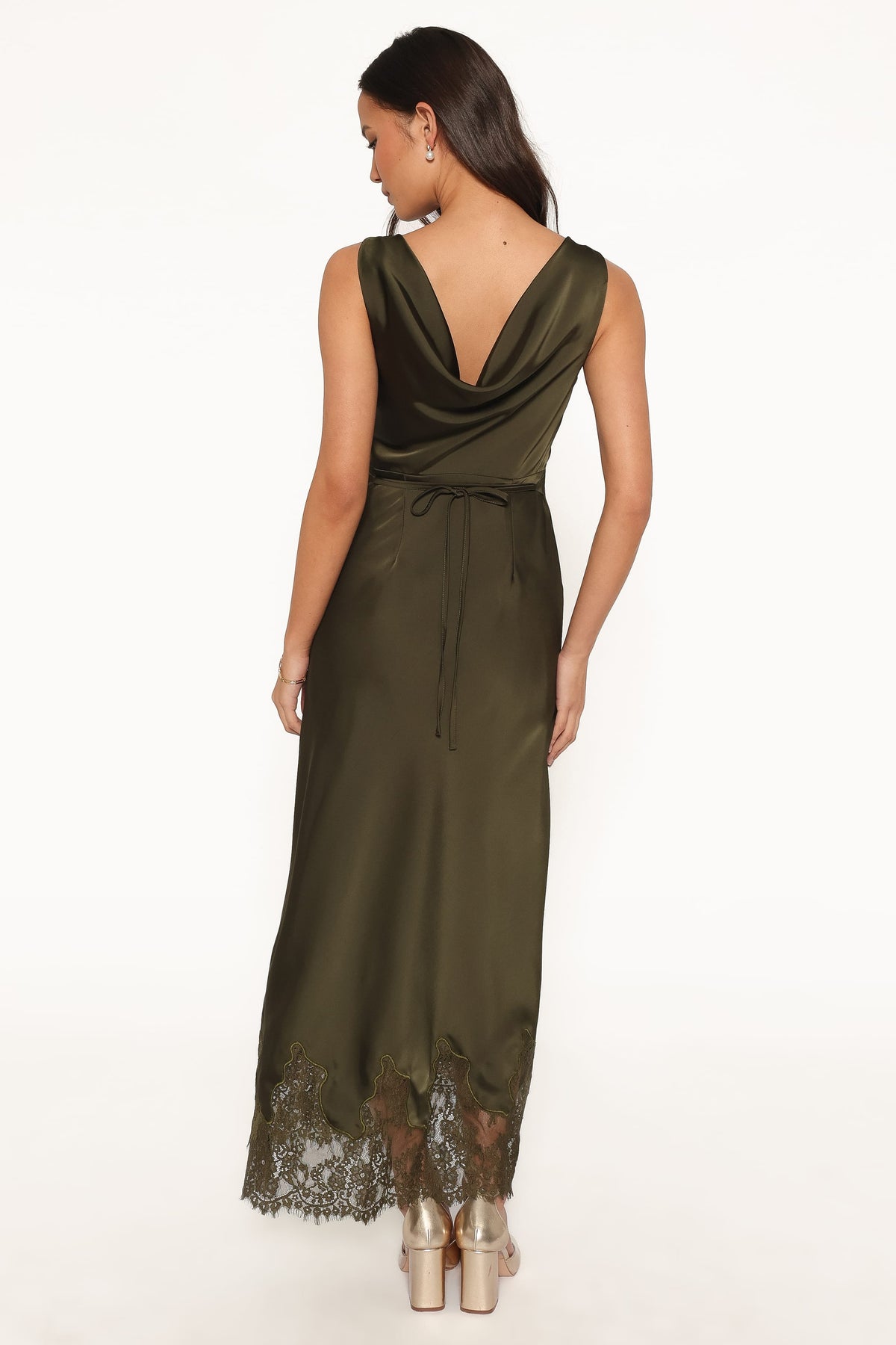 Honey Maxi Dress in Olive – view 5 of 7