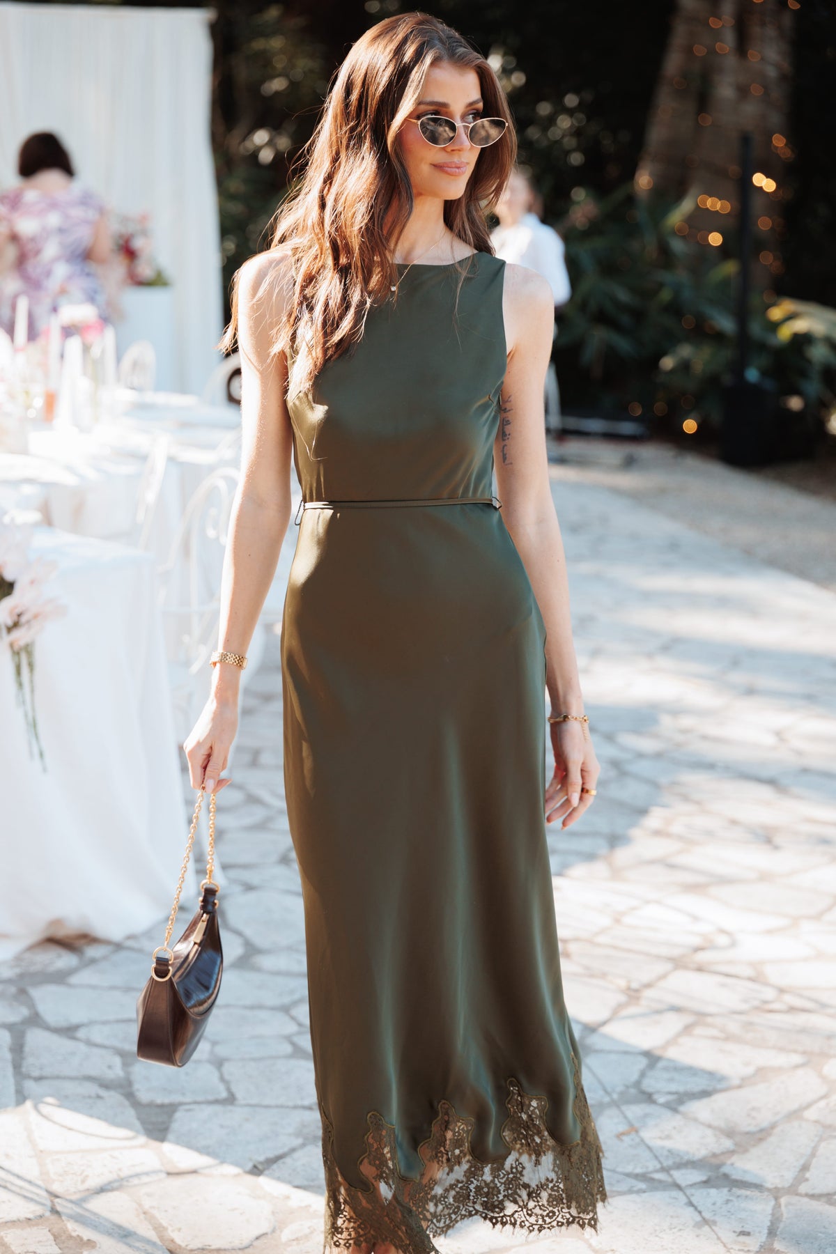 Honey Maxi Dress in Olive – view 1 of 7