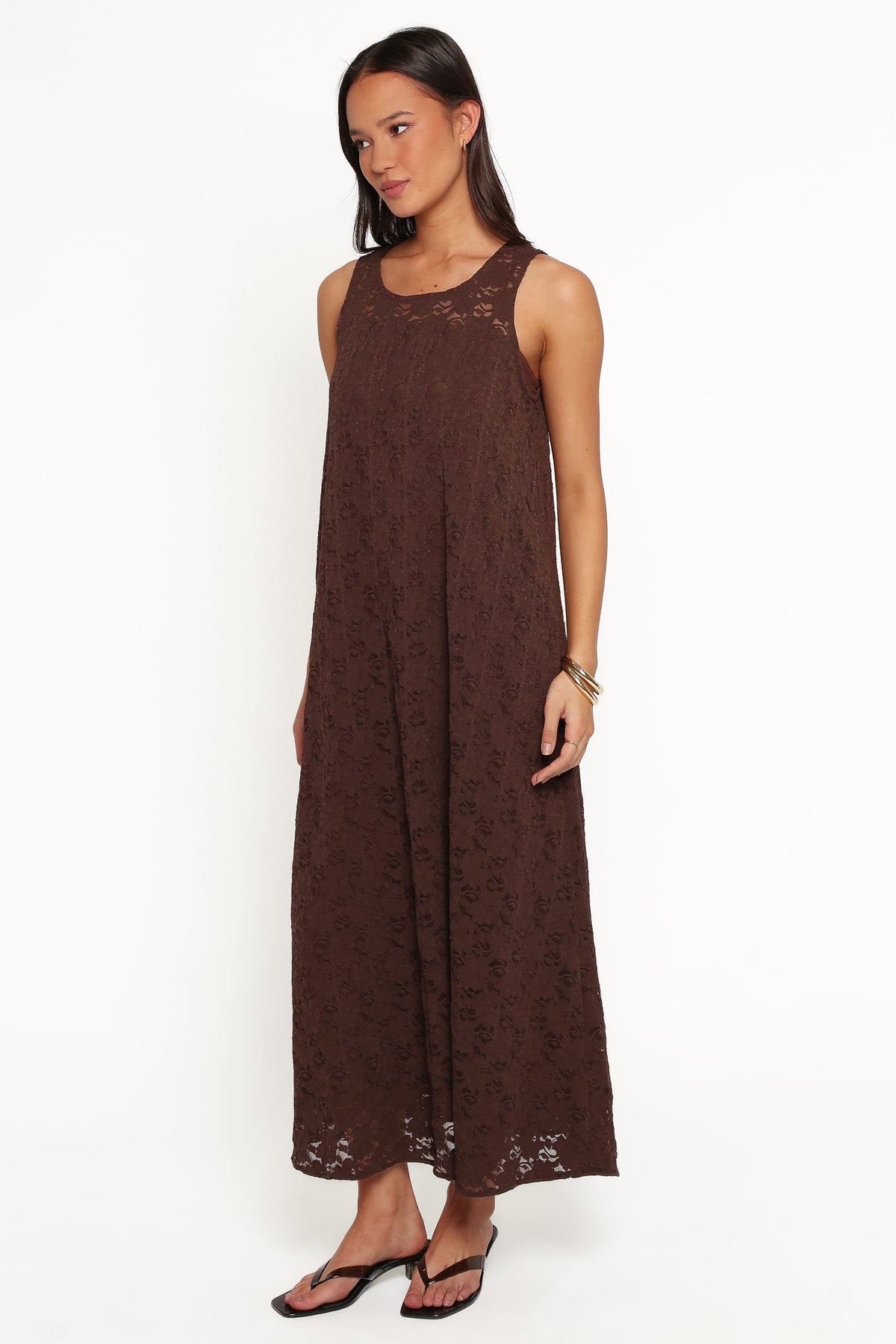 Jessy Maxi Dress in Brown – view 4 of 7