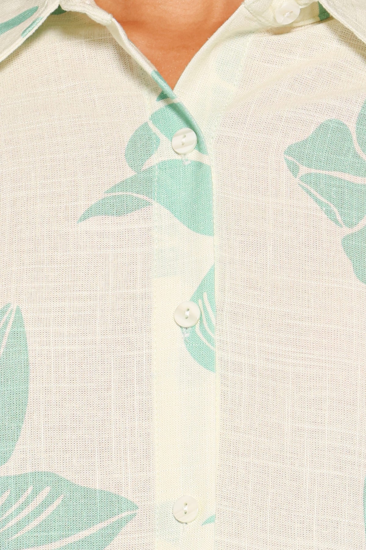 Karmon Mini Dress in Green Floral – view 6 of 6
