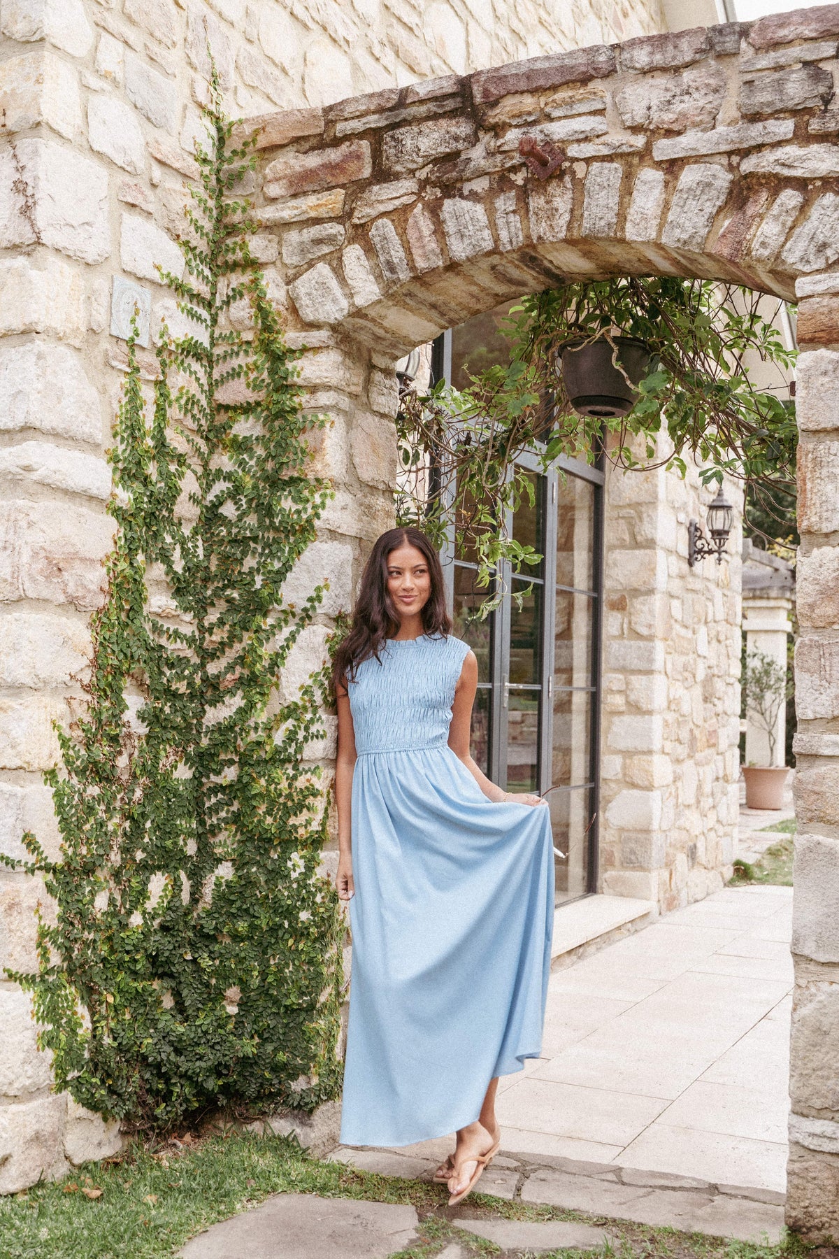 Lanna Maxi Dress in Blue – view 9 of 9