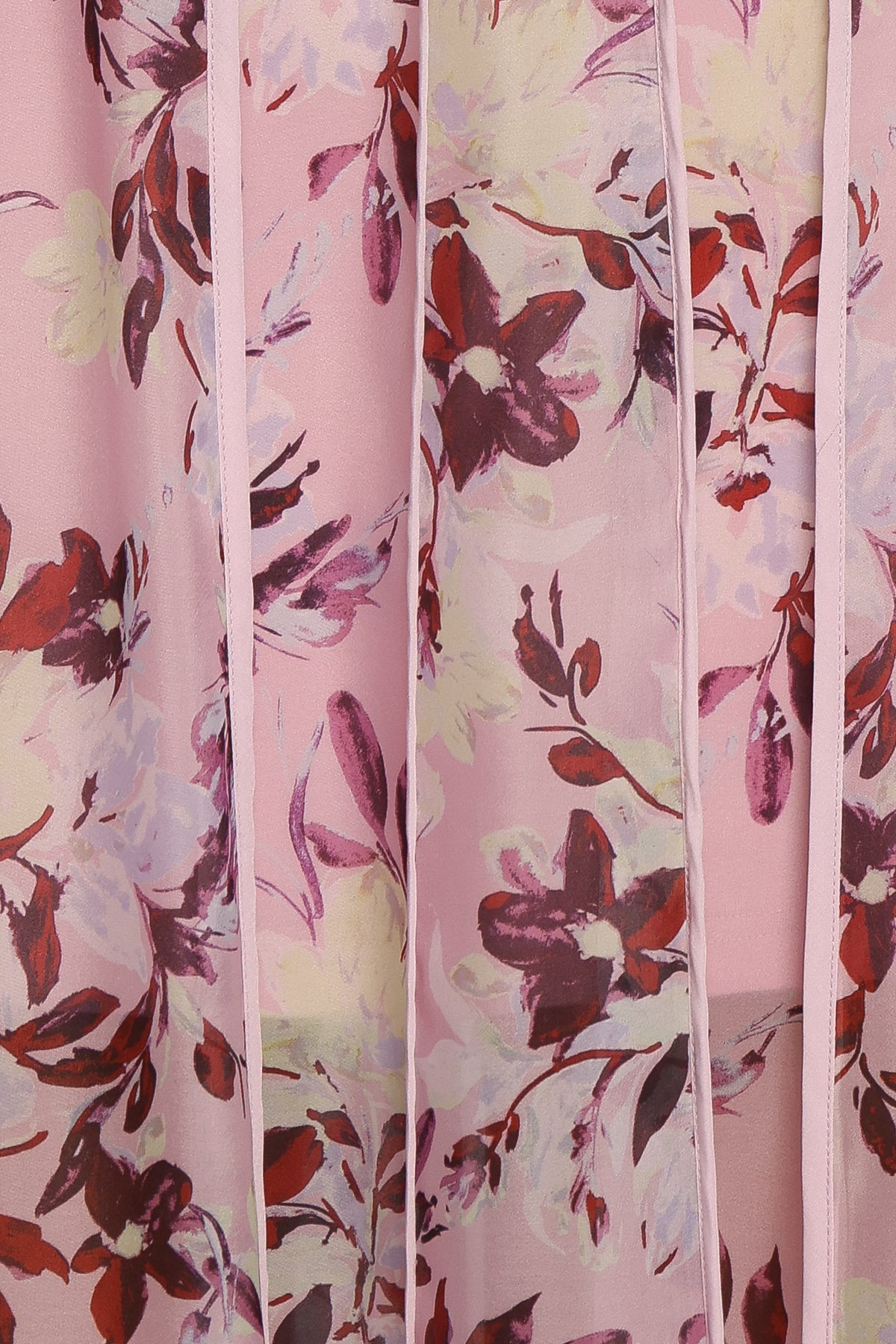 Livio Maxi Dress in Lilac Floral – view 6 of 7
